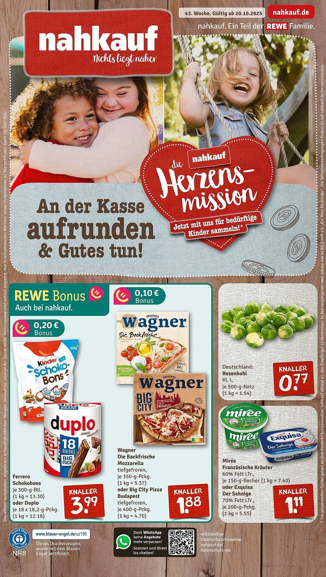 Nahkauf Prospekt (2025-10-20 - 2025-10-25) | 1