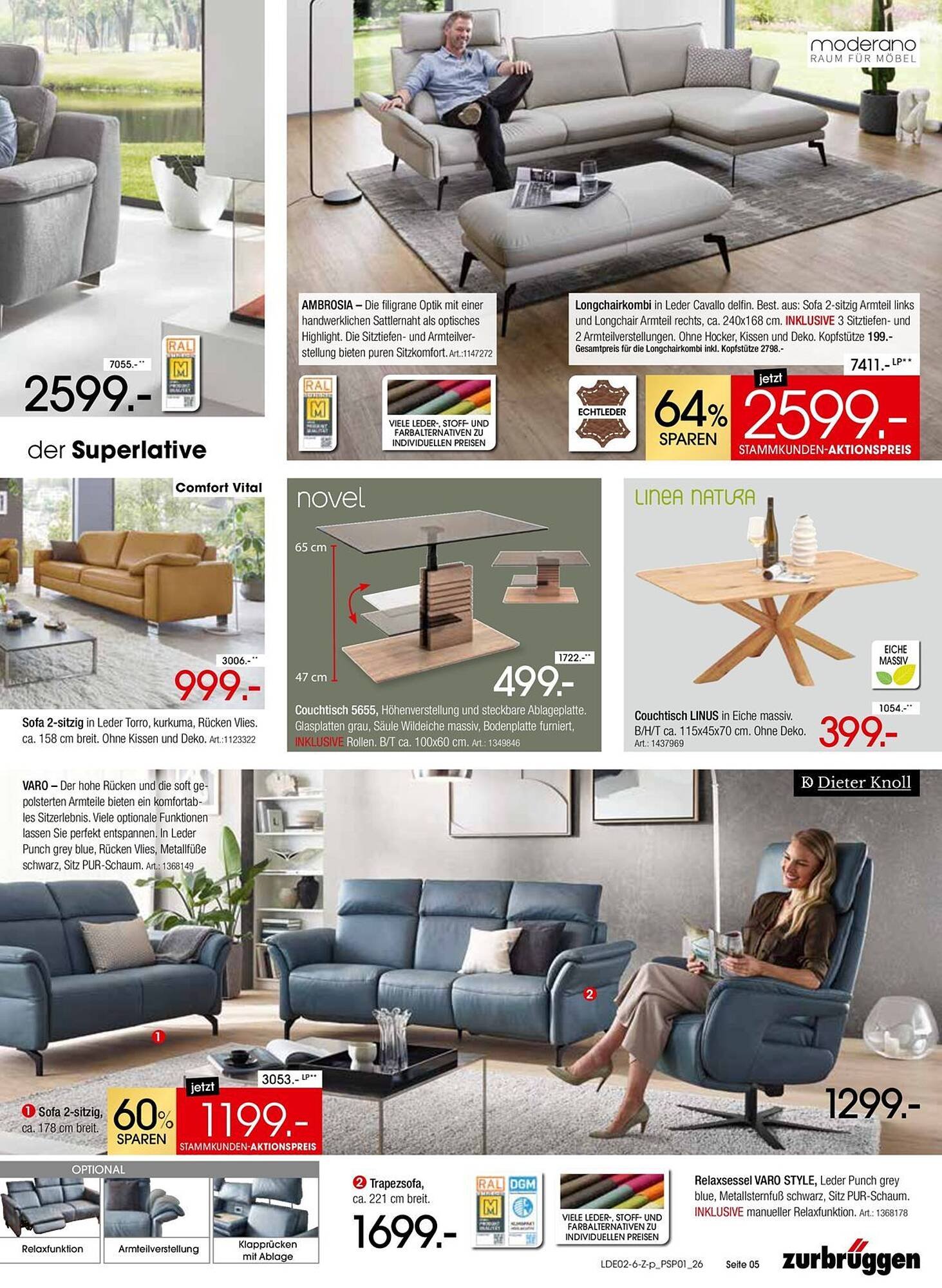 Zurbrüggen Prospekt