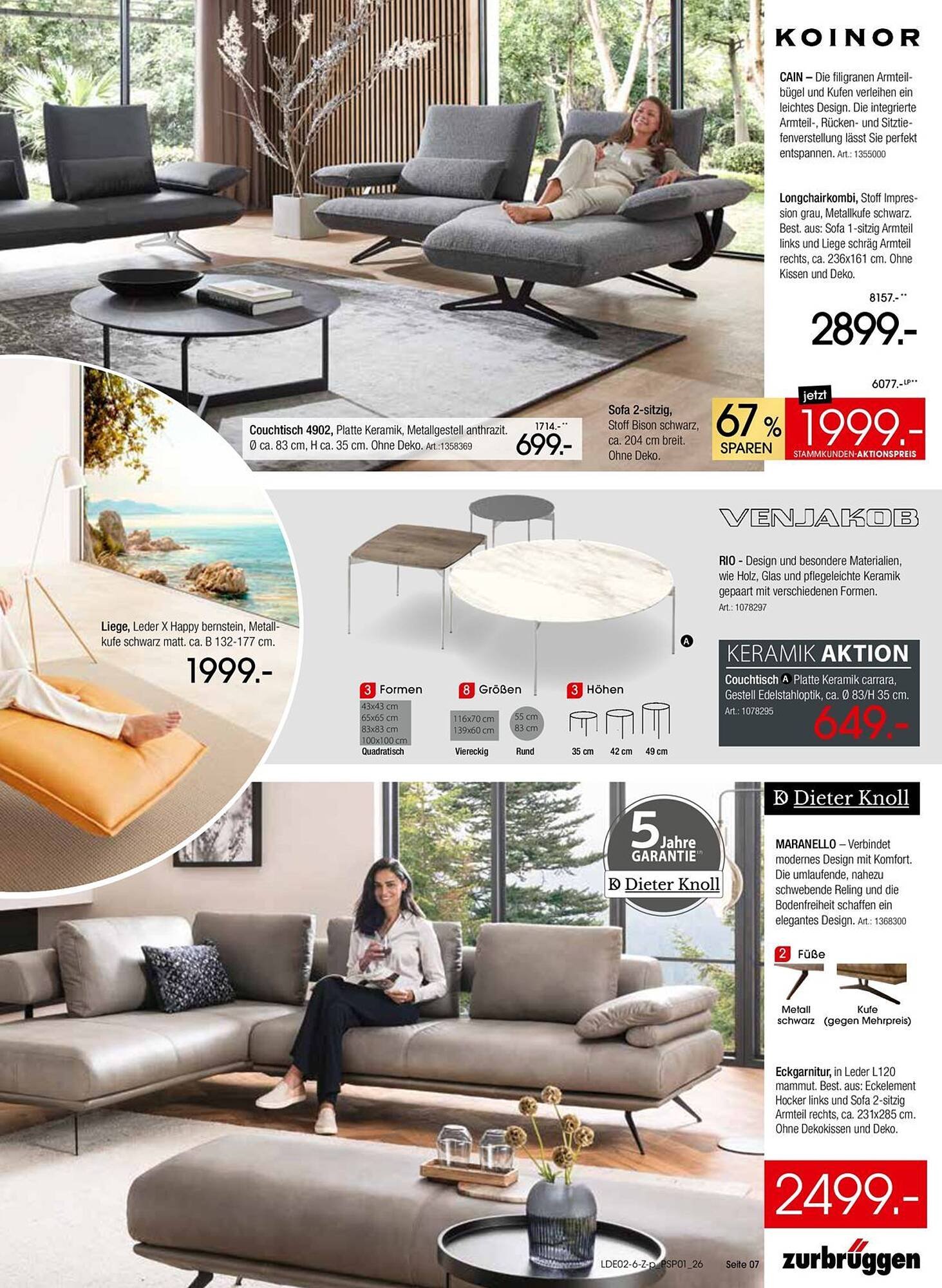 Zurbrüggen Prospekt