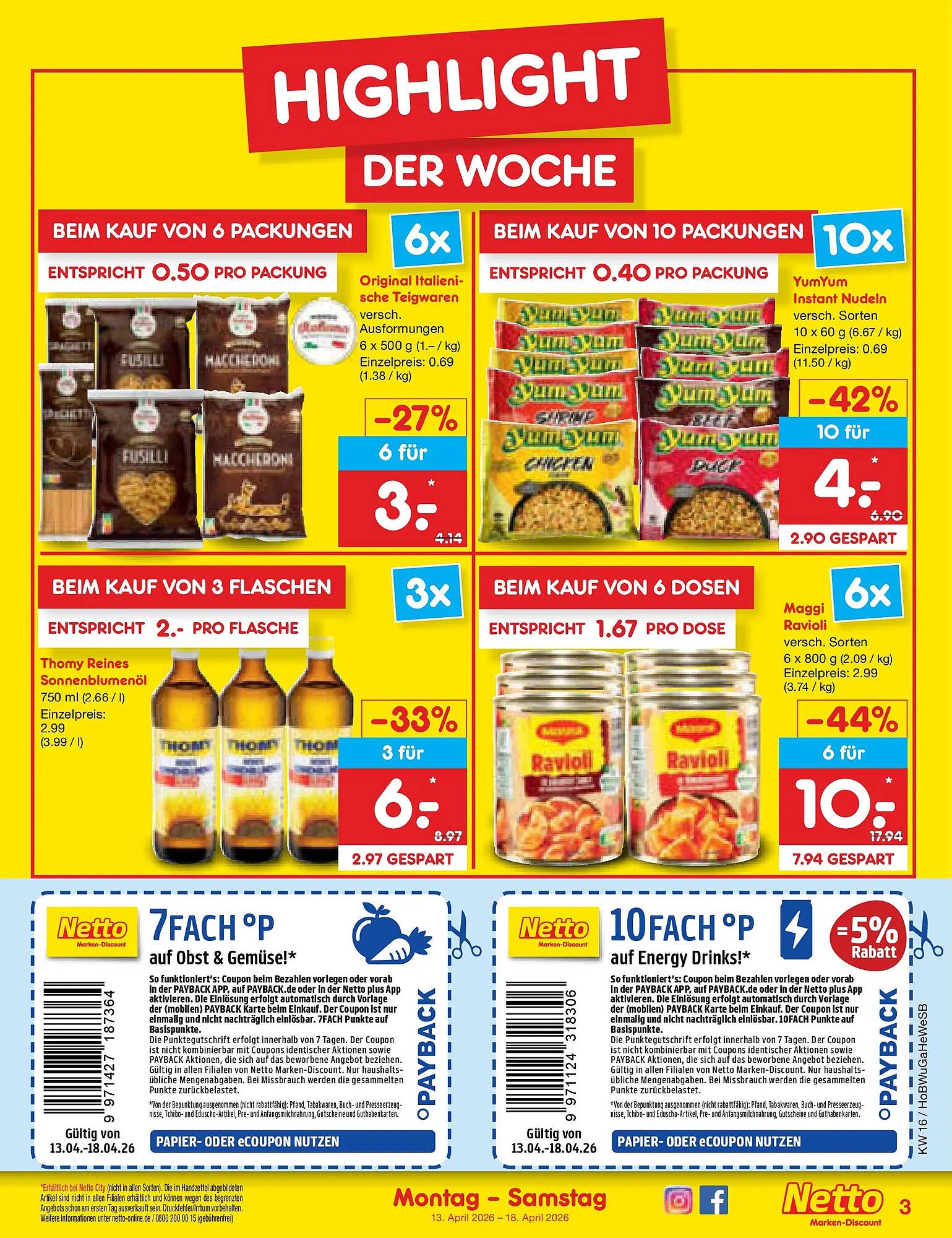 Netto Marken-Discount Prospekt (2026-04-12 - 2026-04-18)