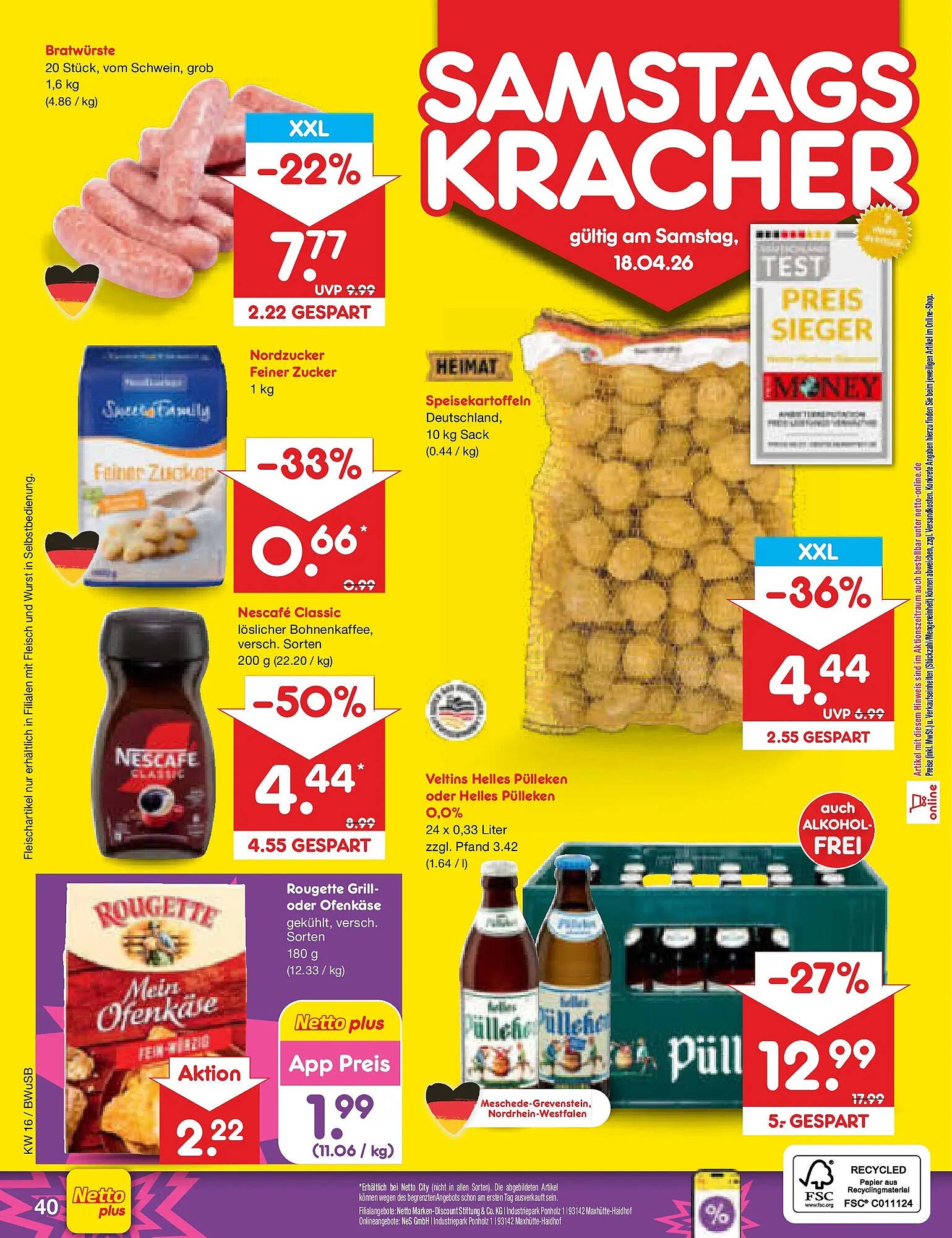 Netto Marken-Discount Prospekt (2026-04-12 - 2026-04-18)