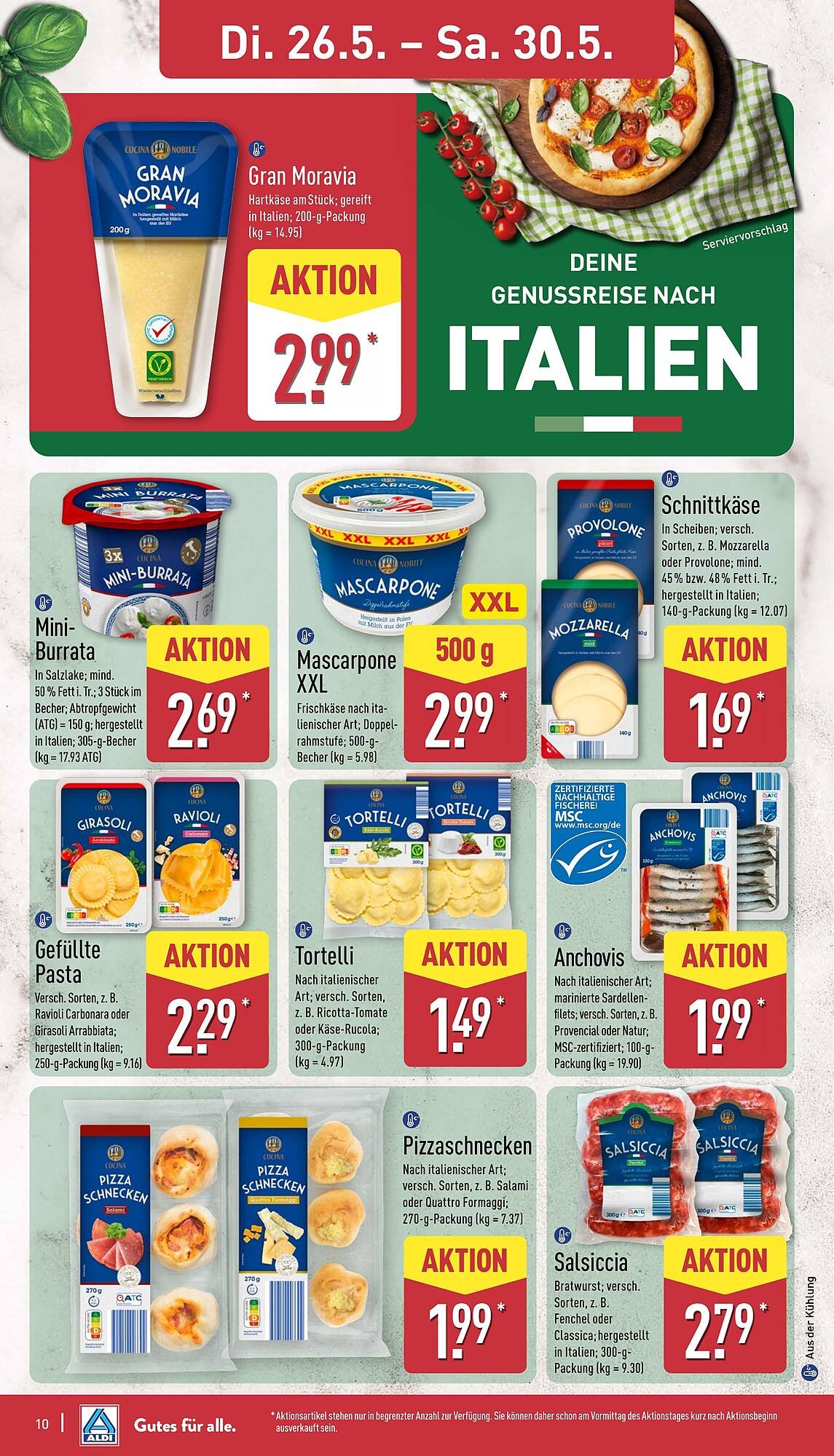 Aldi Nord Prospekt