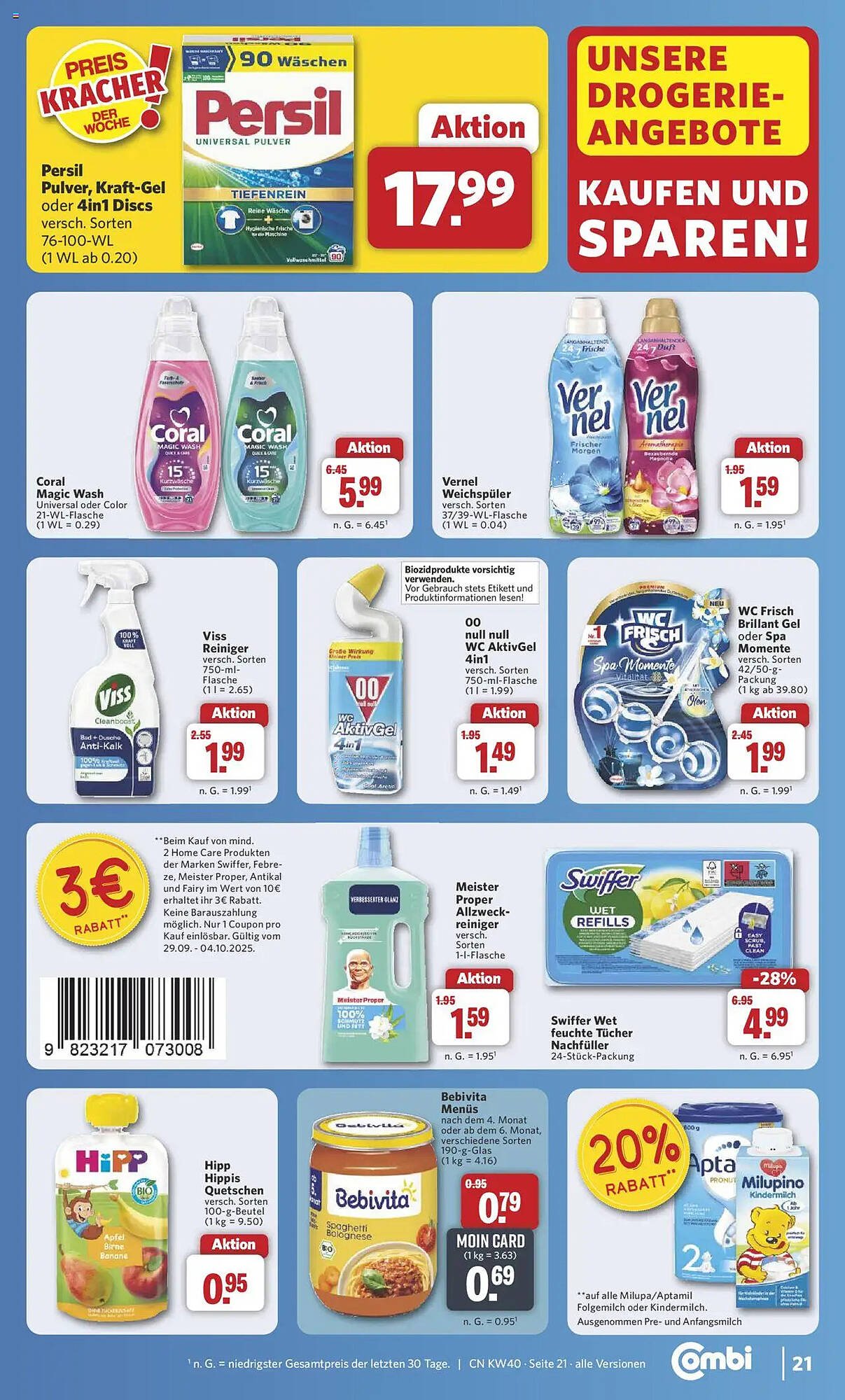 Combi Prospekt (2025-09-29 - 2025-10-04) | 28