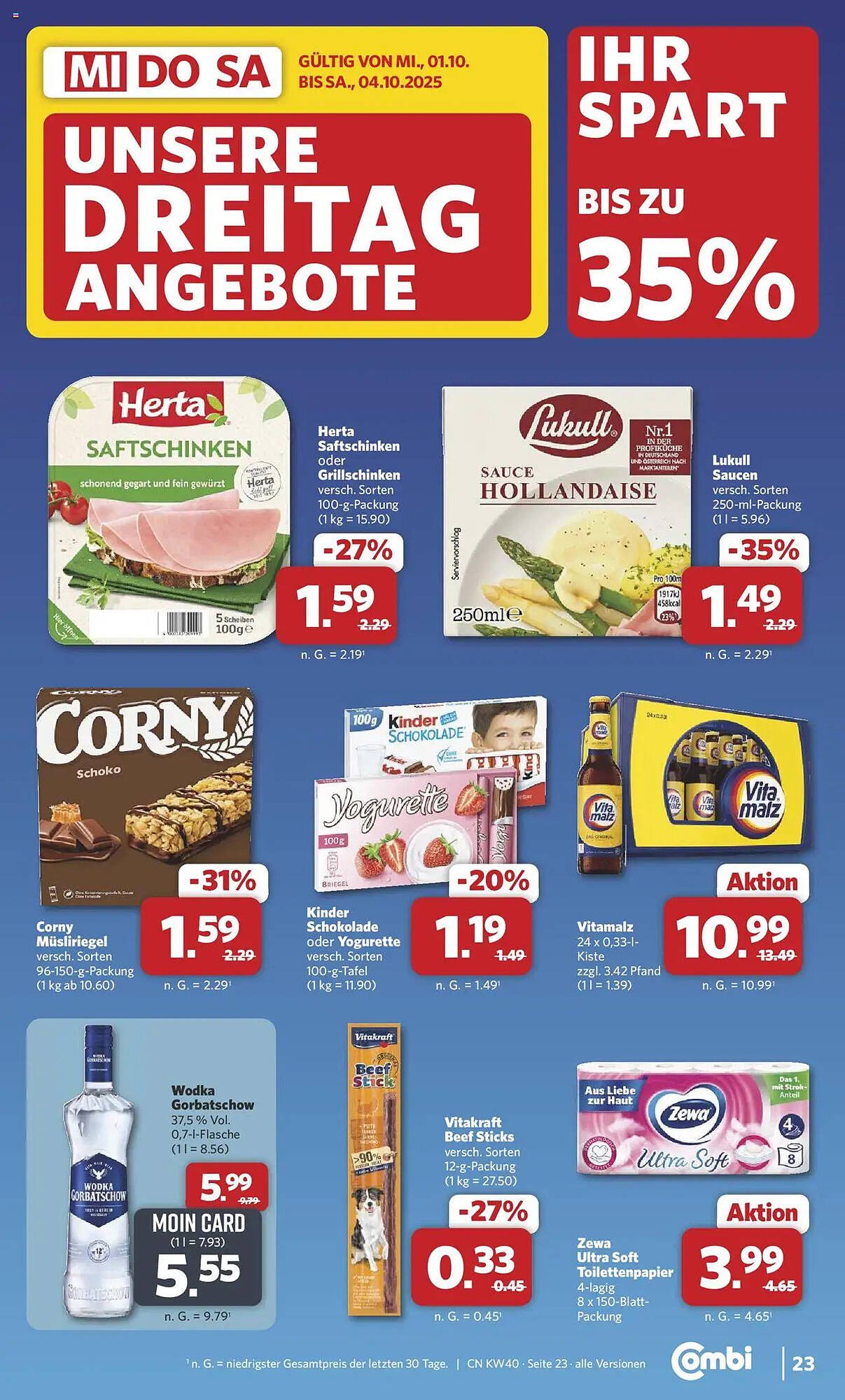 Combi Prospekt (2025-09-29 - 2025-10-04) | 30