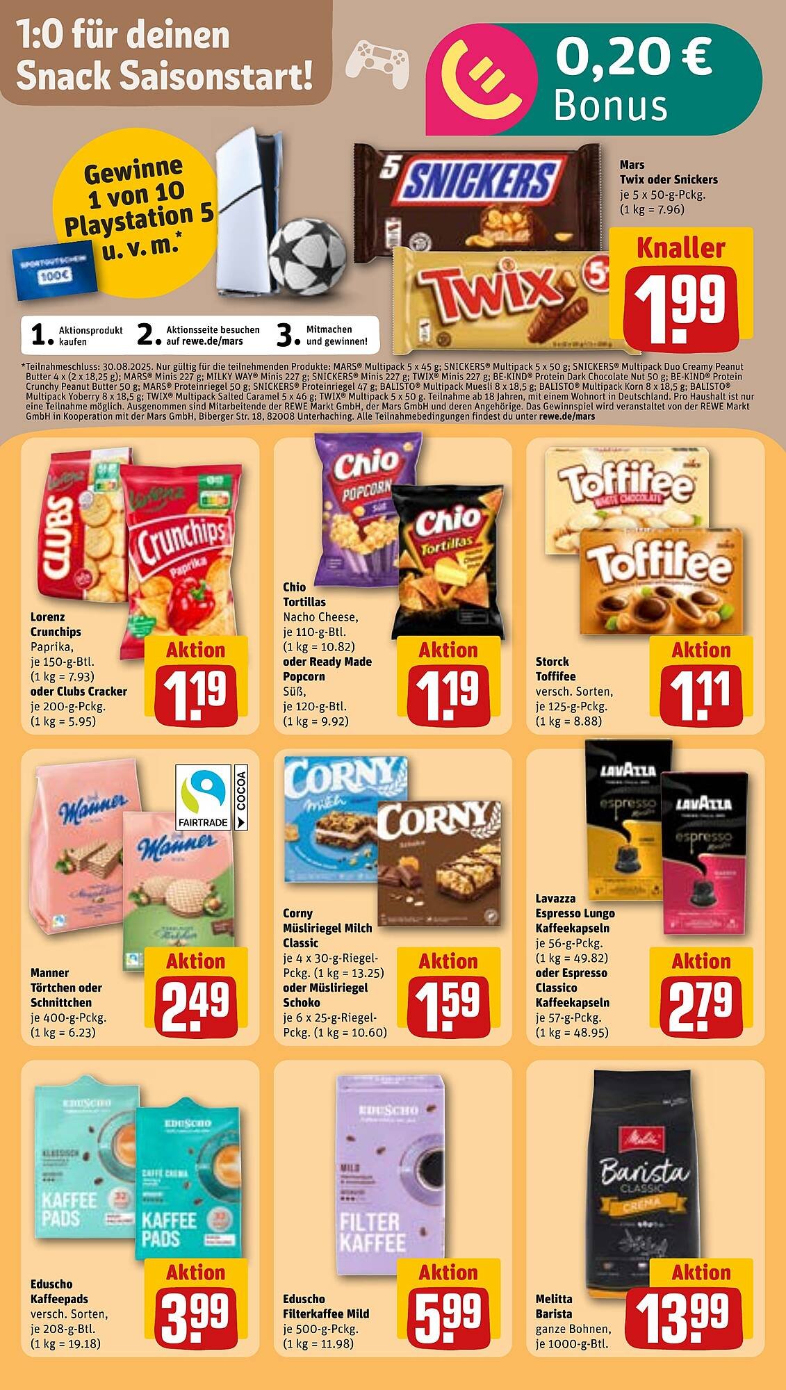 REWE Prospekt (2025-08-18 - 2025-08-24) | 21