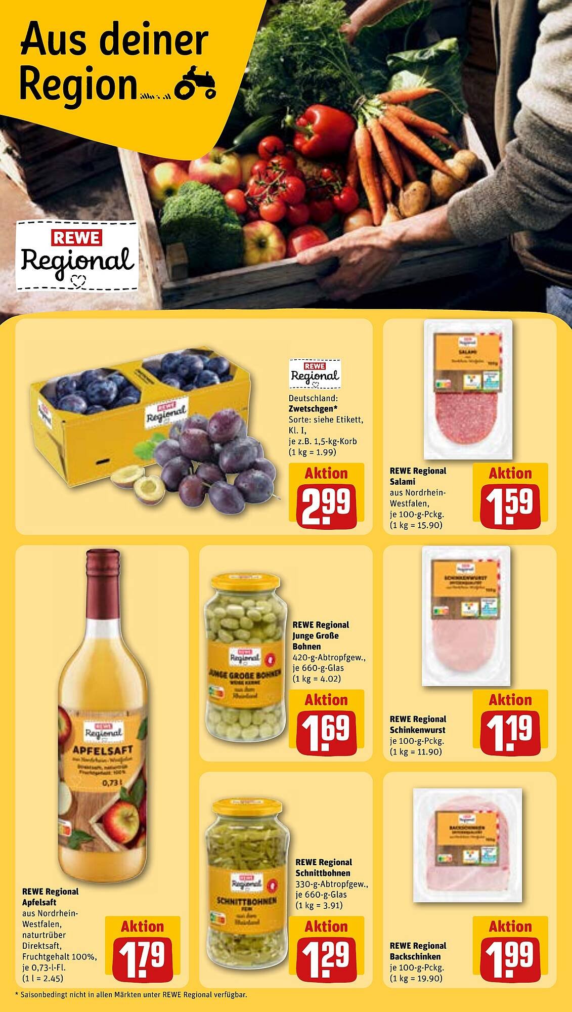 REWE Prospekt (2025-08-18 - 2025-08-24) | 25