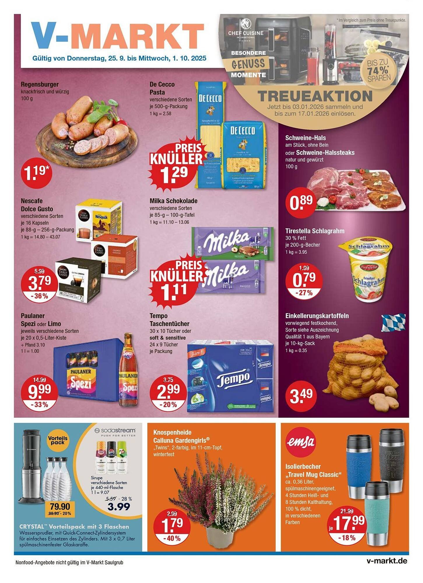 V Markt Prospekt (2025-09-25 - 2025-10-01) | 1