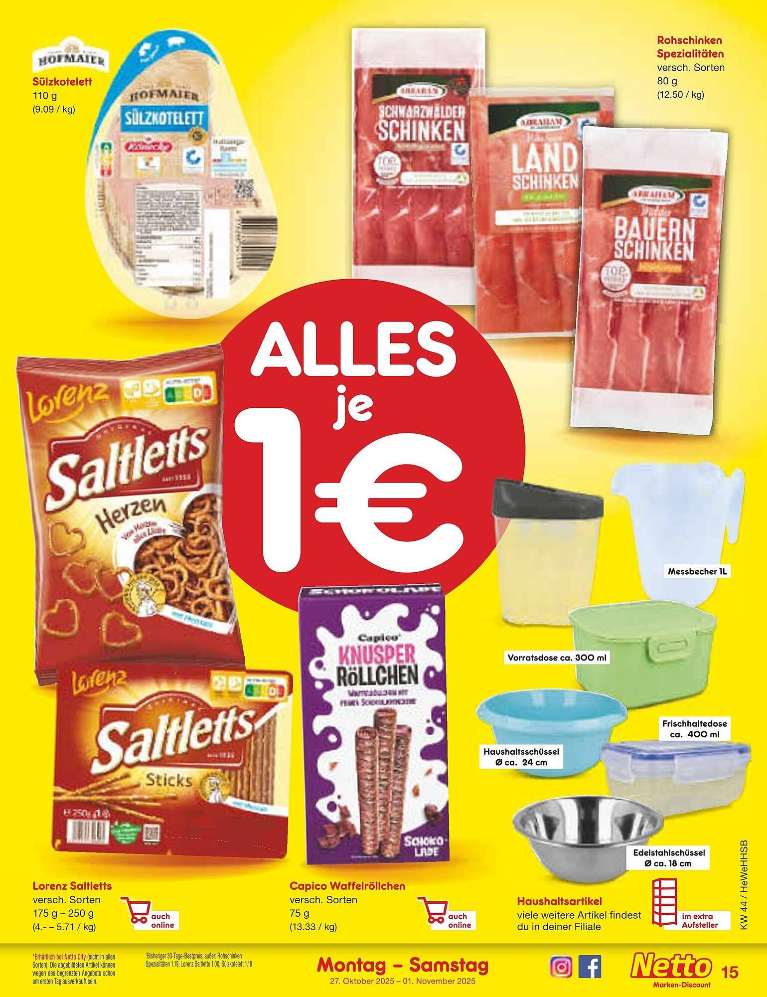 Netto Marken-Discount Prospekt (2025-10-27 - 2025-11-01)