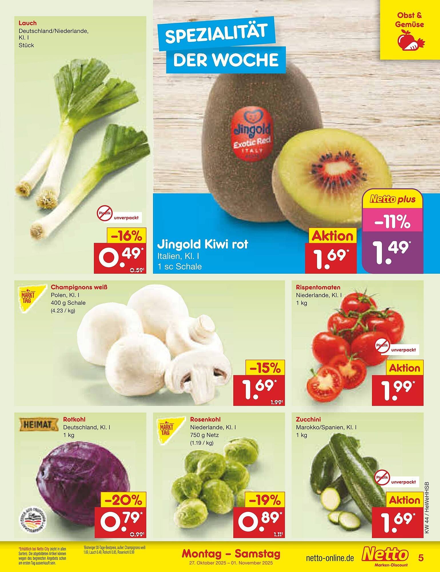 Netto Marken-Discount Prospekt (2025-10-27 - 2025-11-01)