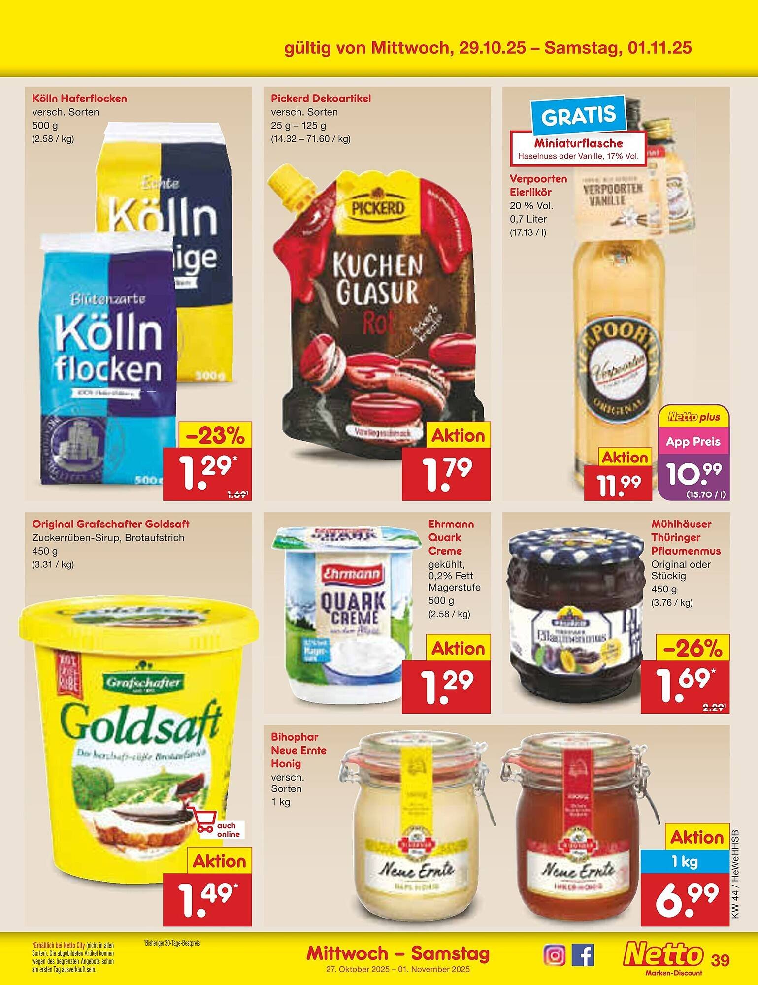 Netto Marken-Discount Prospekt (2025-10-27 - 2025-11-01)
