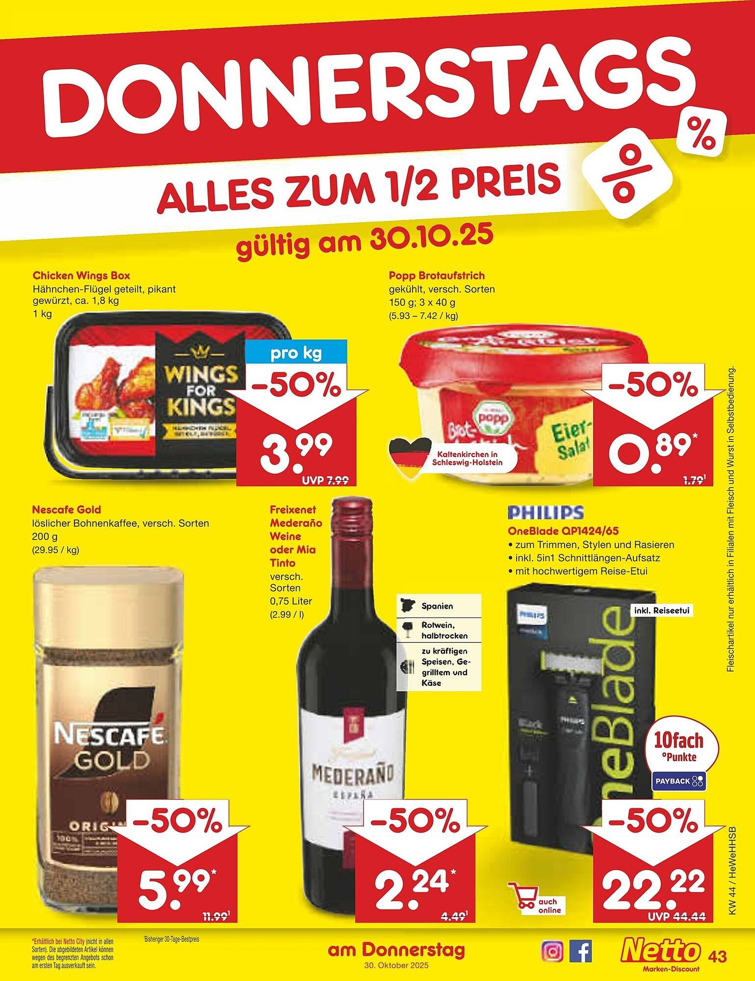 Netto Marken-Discount Prospekt (2025-10-27 - 2025-11-01)