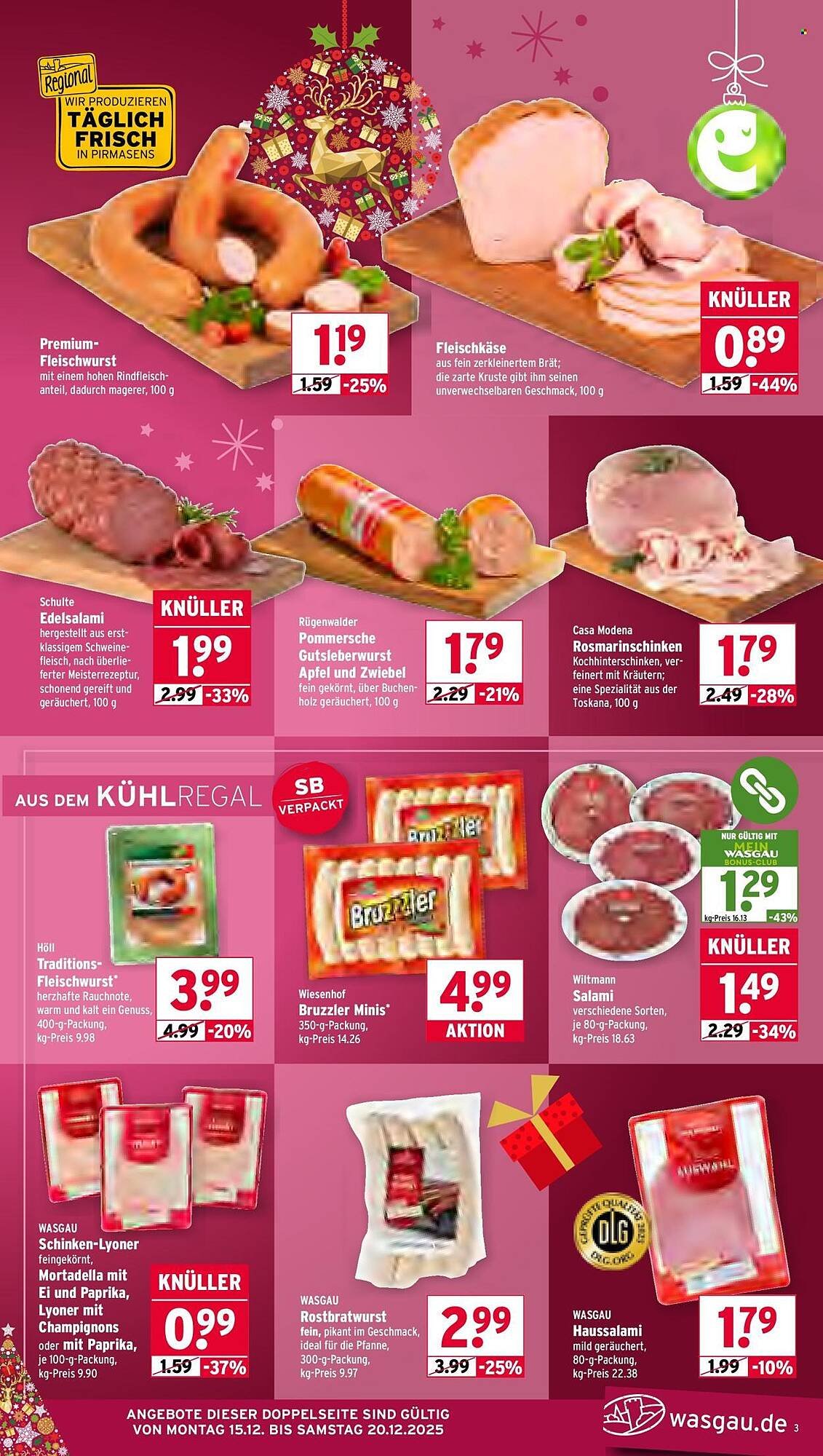 Wasgau Prospekt (2025-12-15 - 2025-12-20)