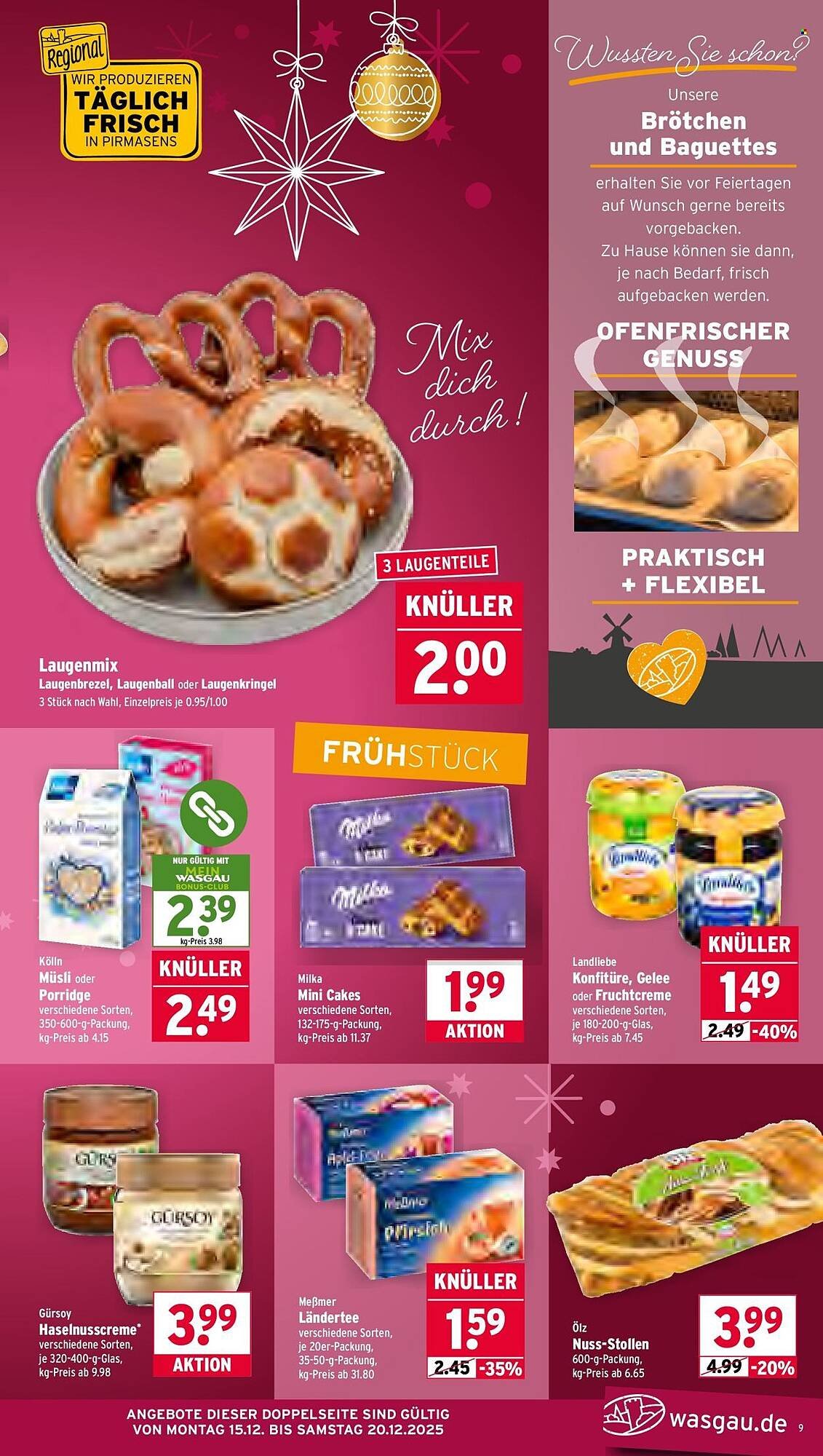 Wasgau Prospekt (2025-12-15 - 2025-12-20)