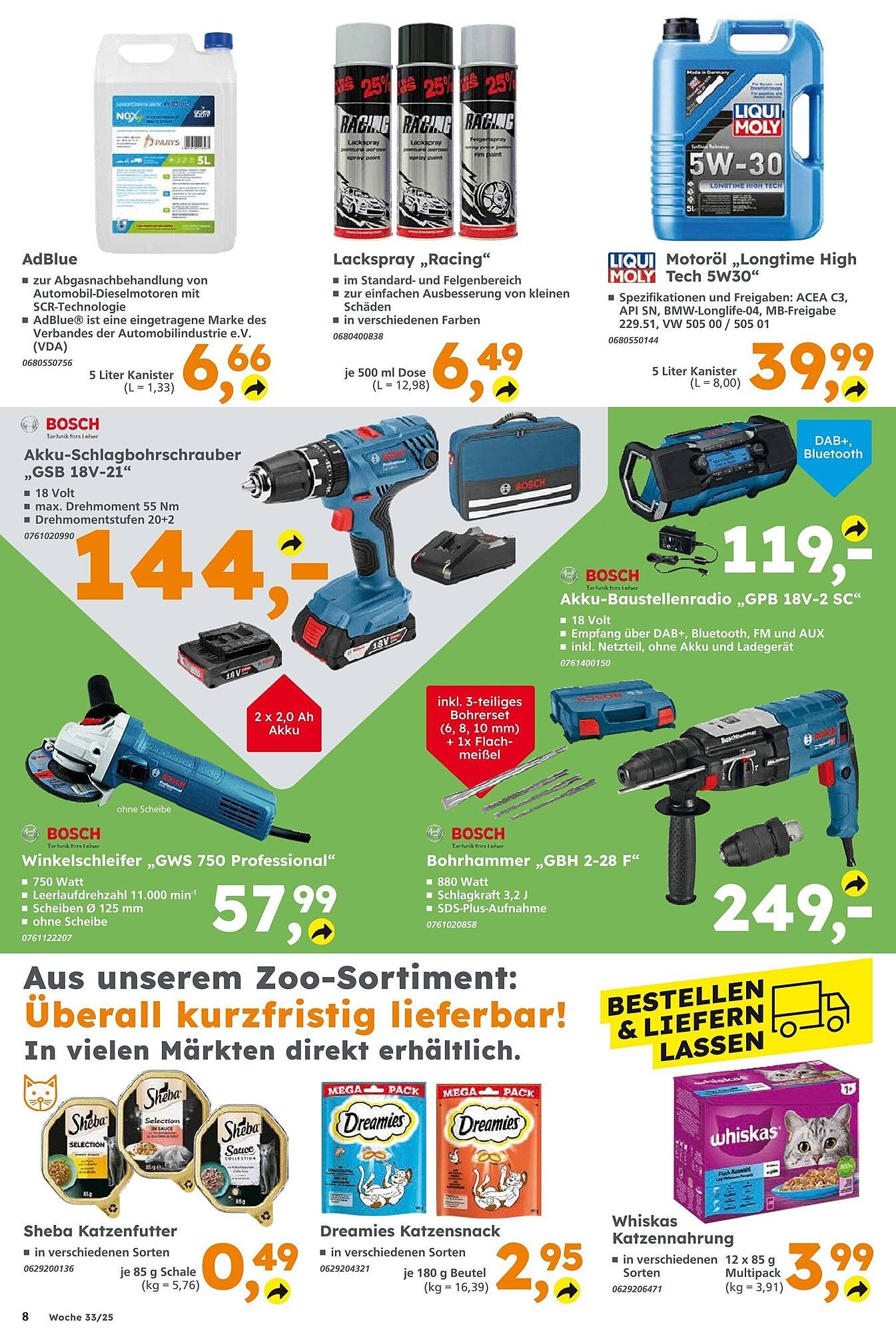Globus Baumarkt Prospekt (2025-08-10 - 2025-08-16) | 8