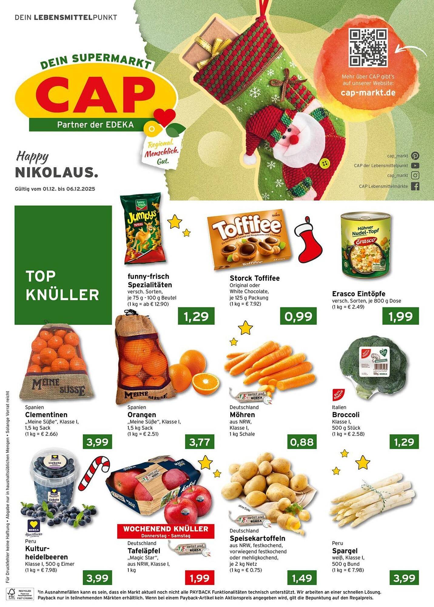 CAP Markt Prospekt (2025-12-01 - 2025-12-06)