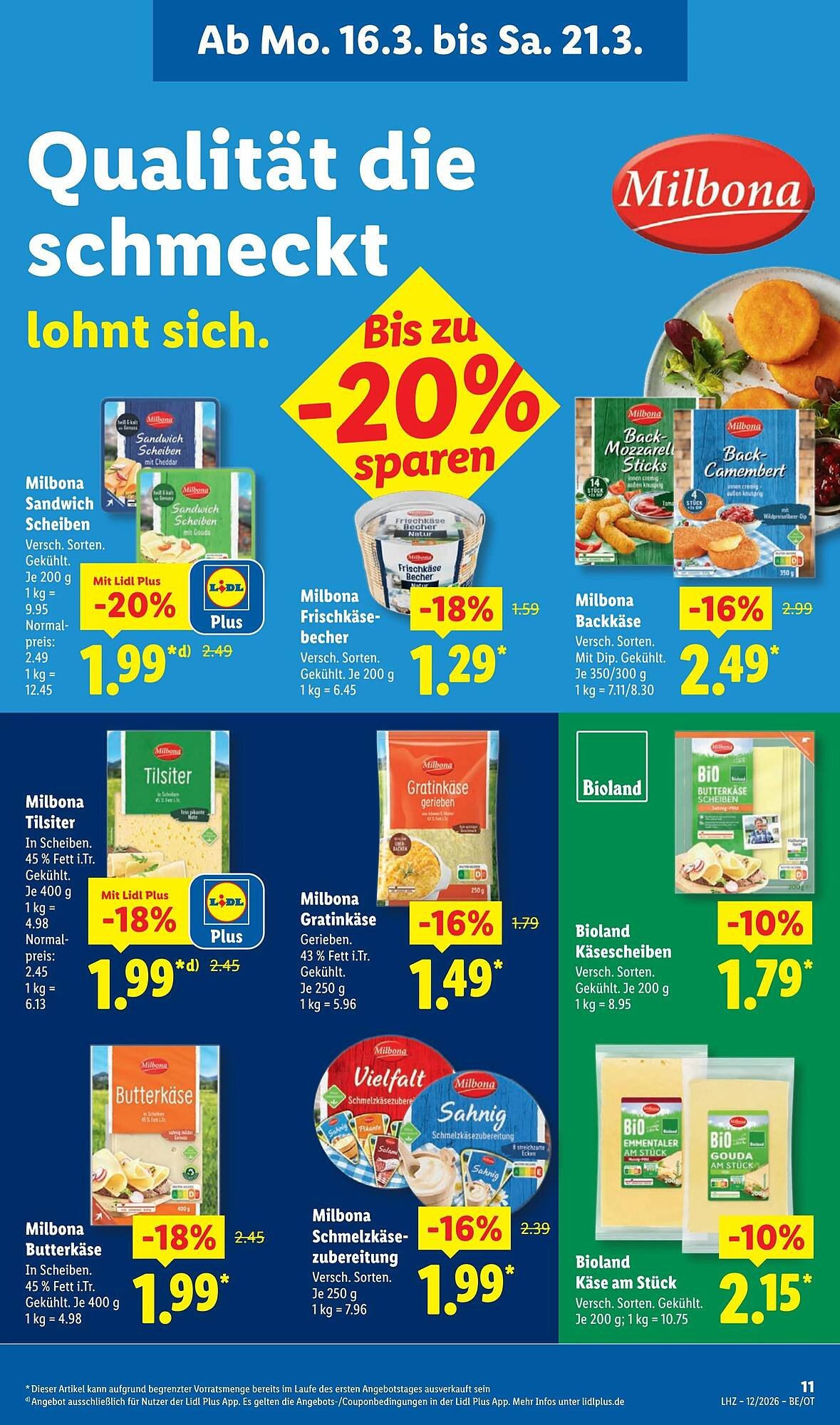 Lidl Prospekt (2026-03-16 - 2026-03-22)