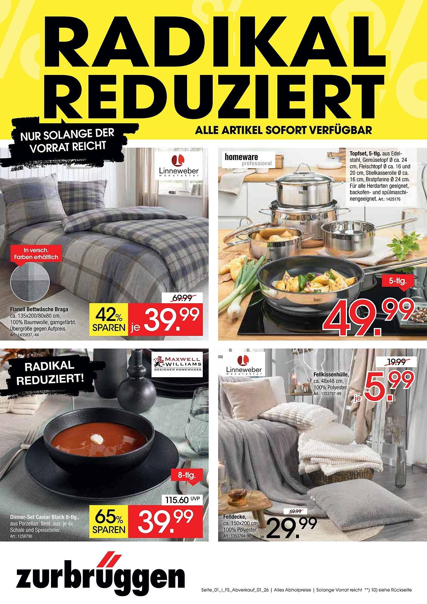 Zurbrüggen Prospekt (2026-03-16 - 2026-05-30)