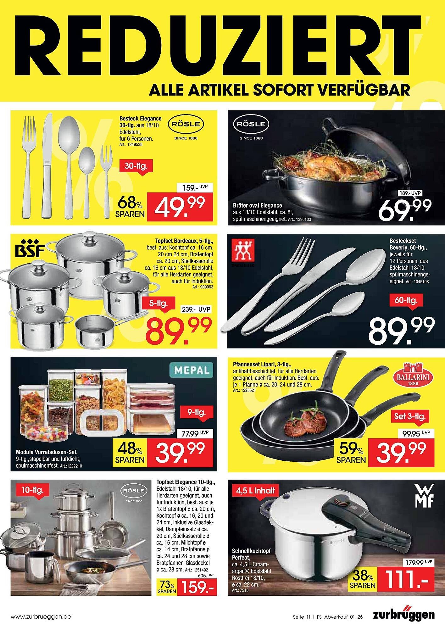 Zurbrüggen Prospekt (2026-03-16 - 2026-05-30)