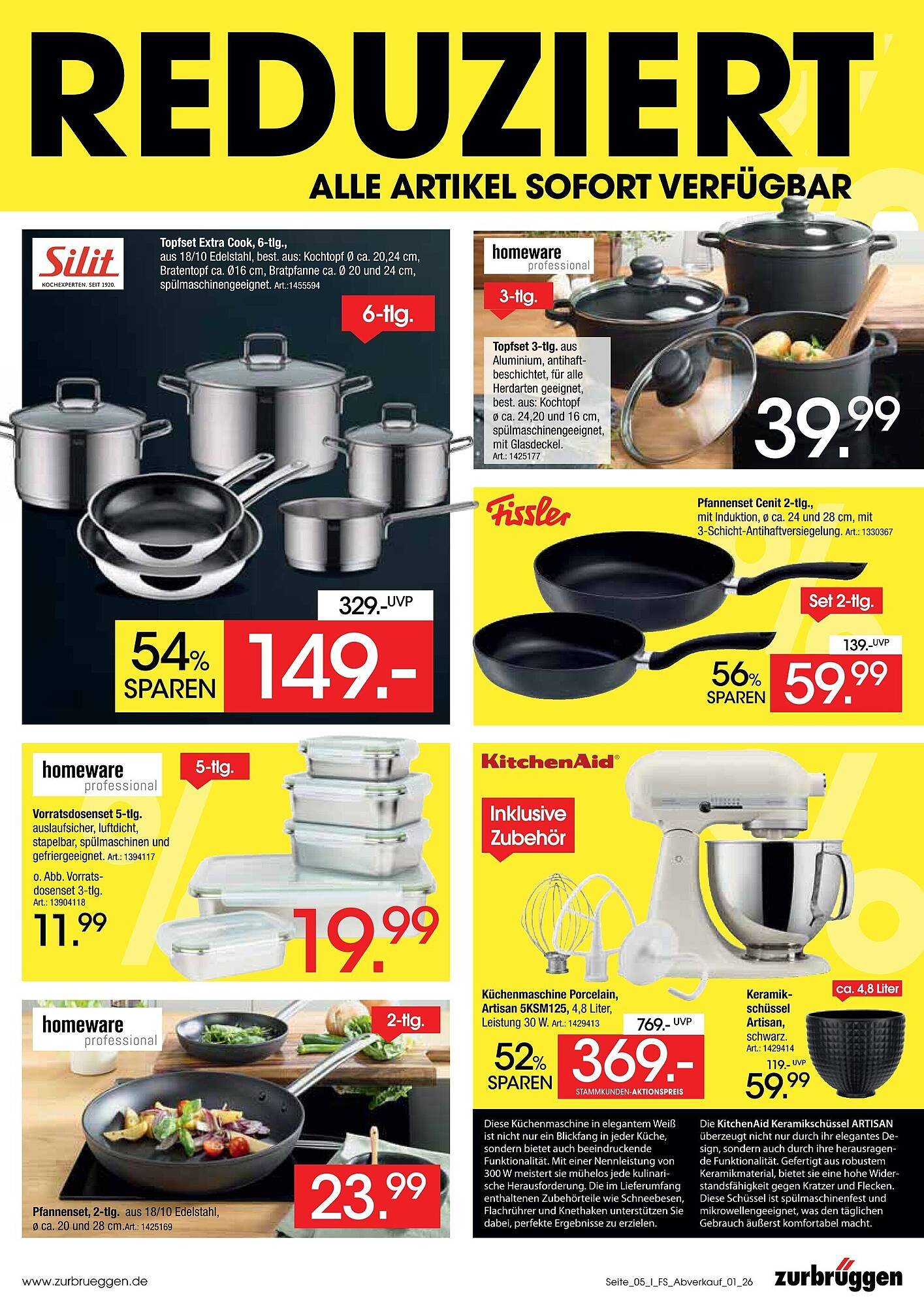 Zurbrüggen Prospekt (2026-03-16 - 2026-05-30)