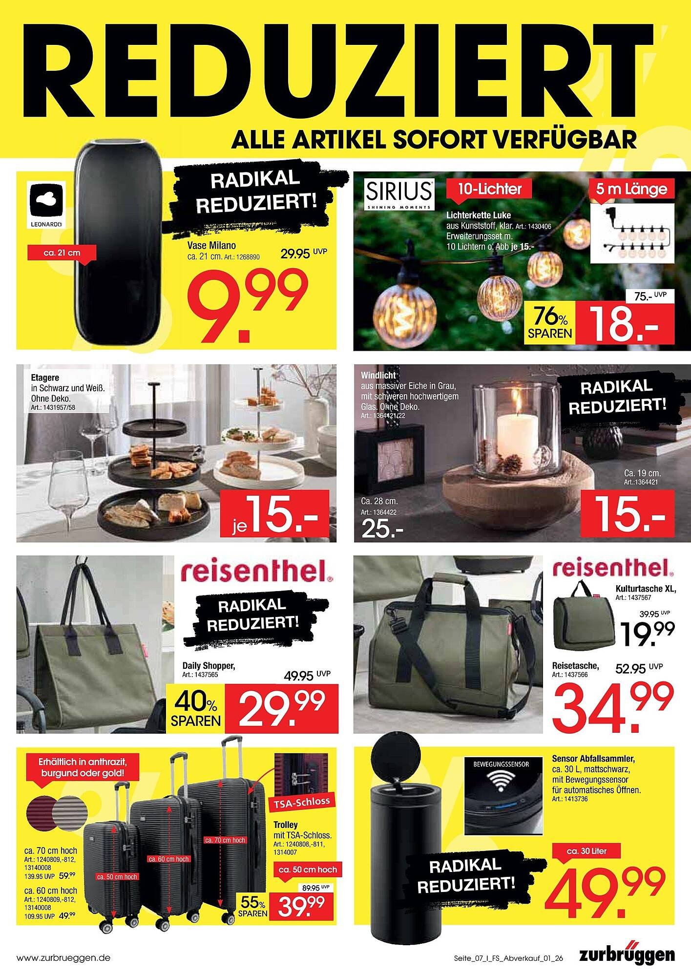 Zurbrüggen Prospekt (2026-03-16 - 2026-05-30)