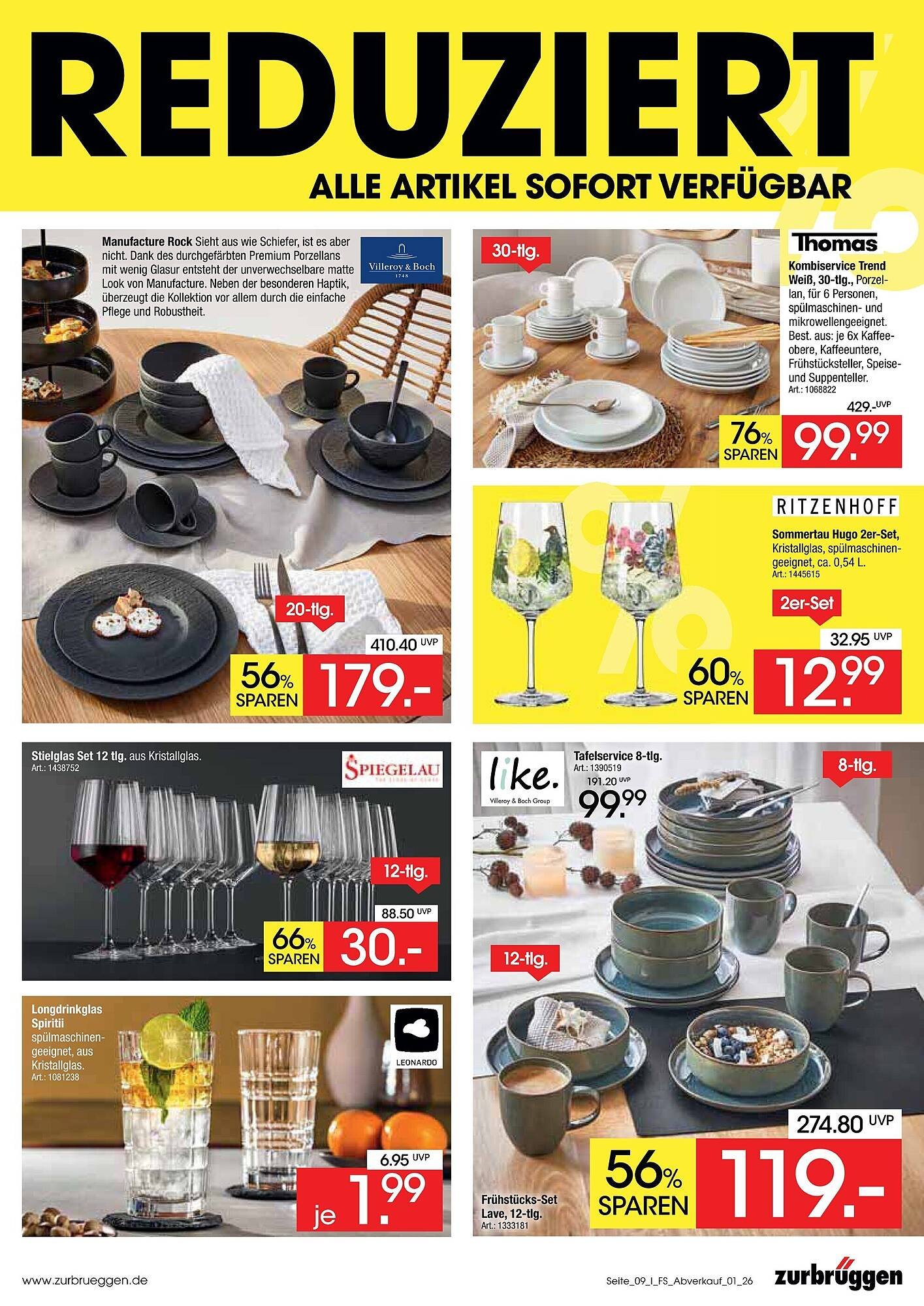 Zurbrüggen Prospekt (2026-03-16 - 2026-05-30)