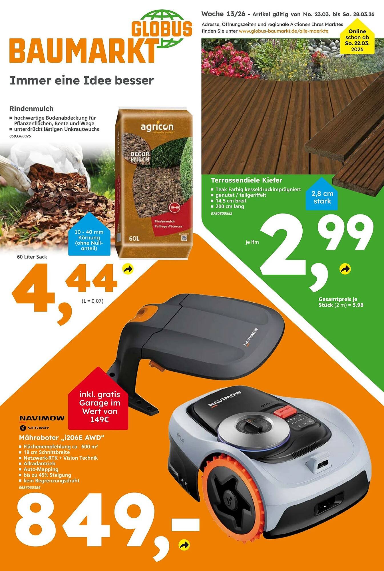 Globus Baumarkt Prospekt (2026-03-23 - 2026-03-29)