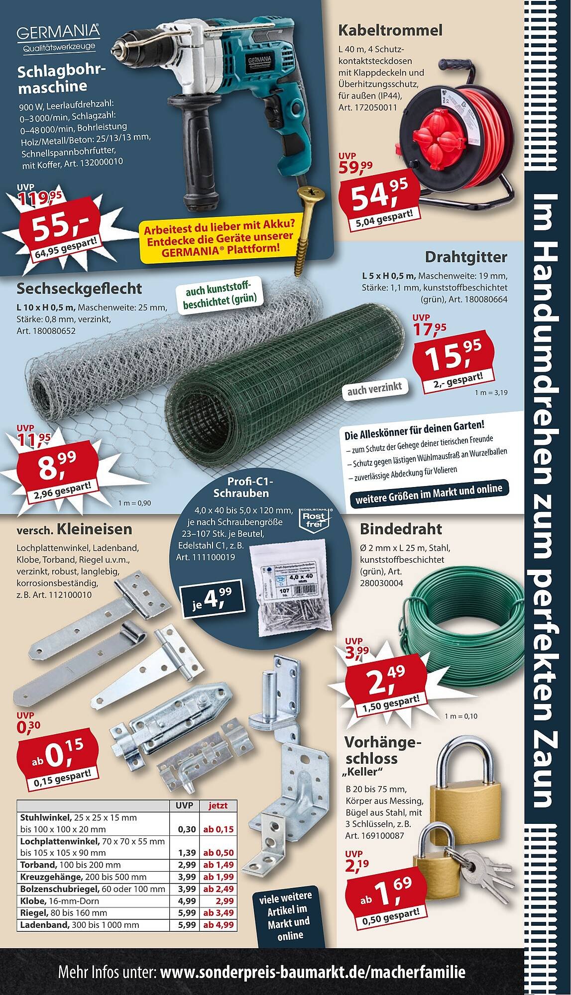 Sonderpreis Baumarkt Prospekt