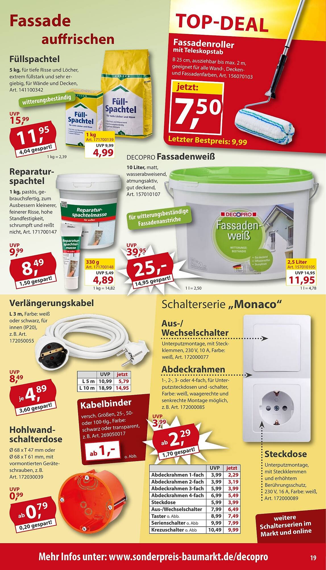 Sonderpreis Baumarkt Prospekt (2026-03-07 - 2026-03-13)