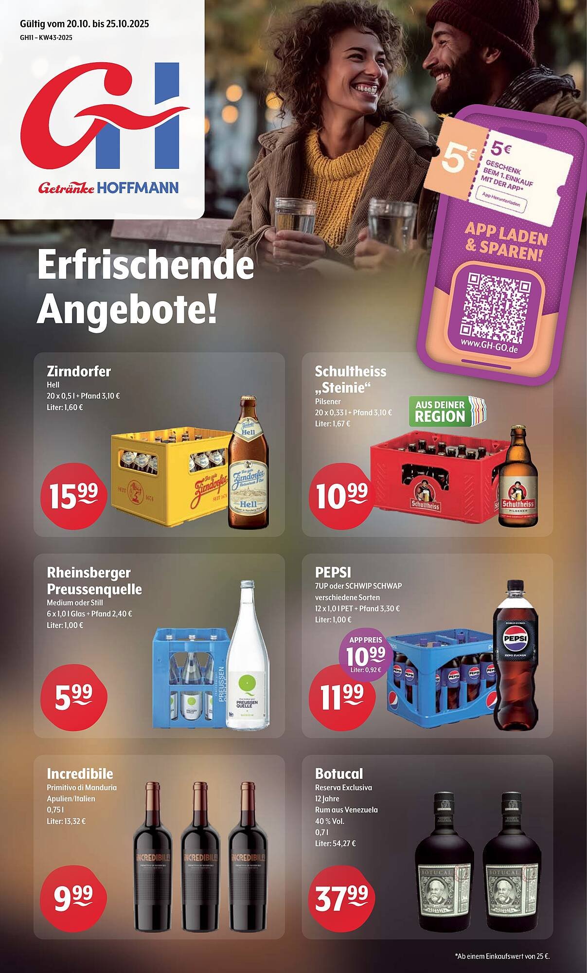 Trink und Spare Prospekt (2025-10-20 - 2025-10-25) | 1
