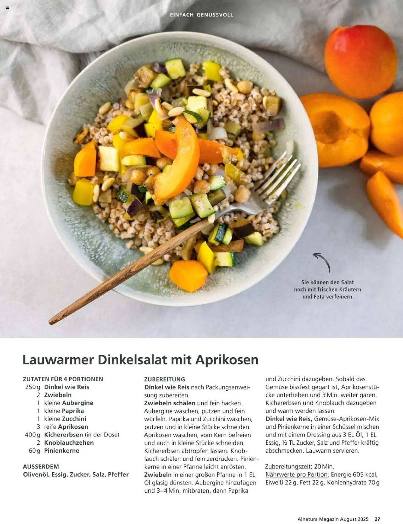 Alnatura Prospekt (2025-08-01 - 2025-08-31) | 27