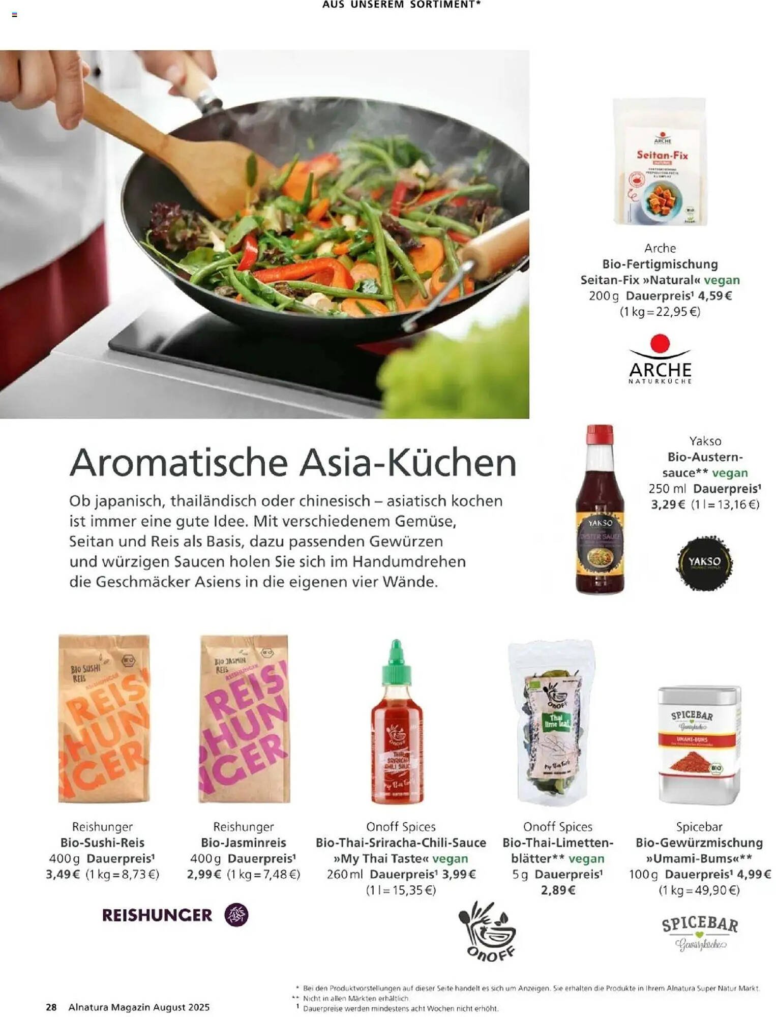 Alnatura Prospekt (2025-08-01 - 2025-08-31) | 28