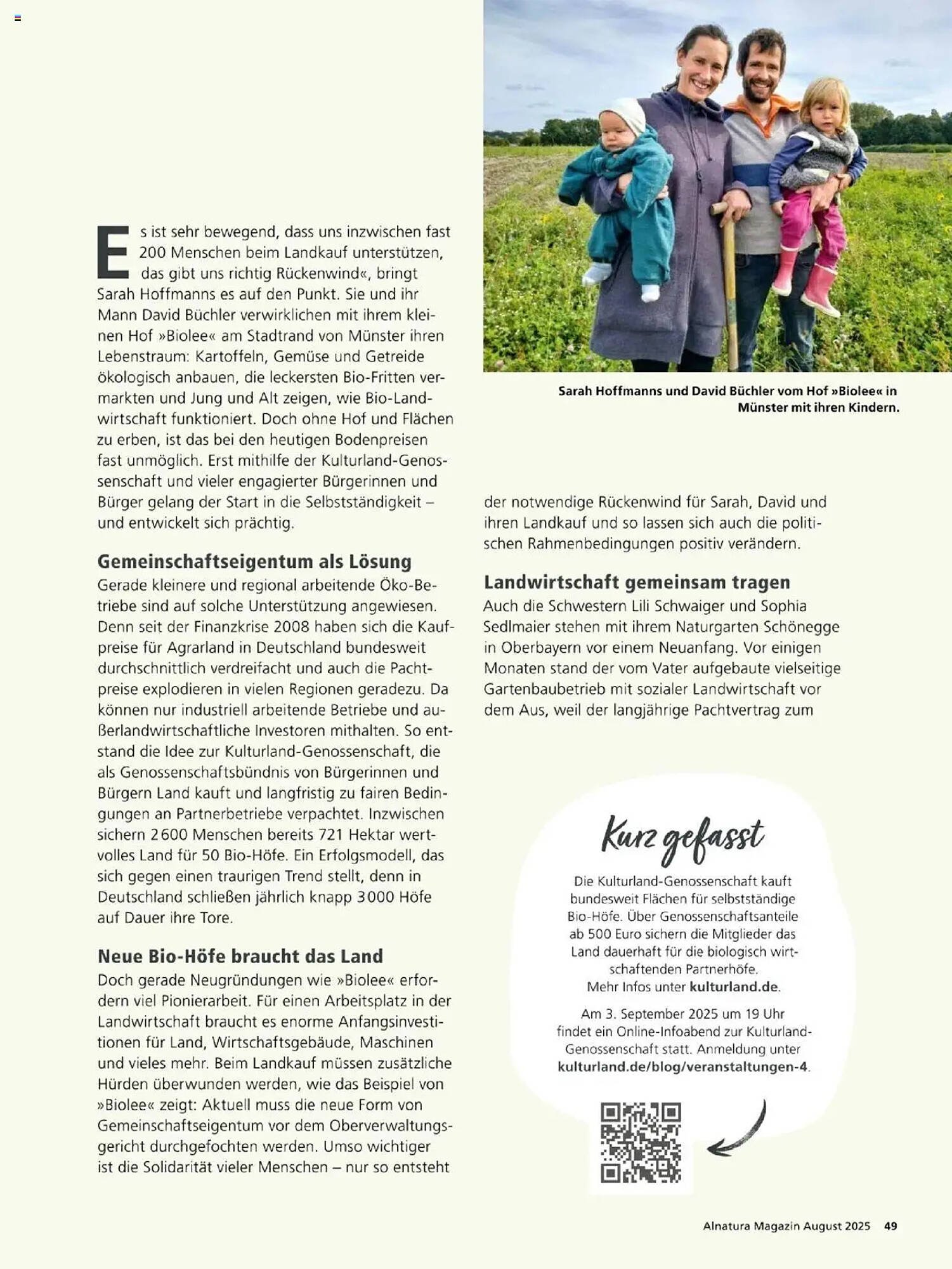 Alnatura Prospekt (2025-08-01 - 2025-08-31) | 49