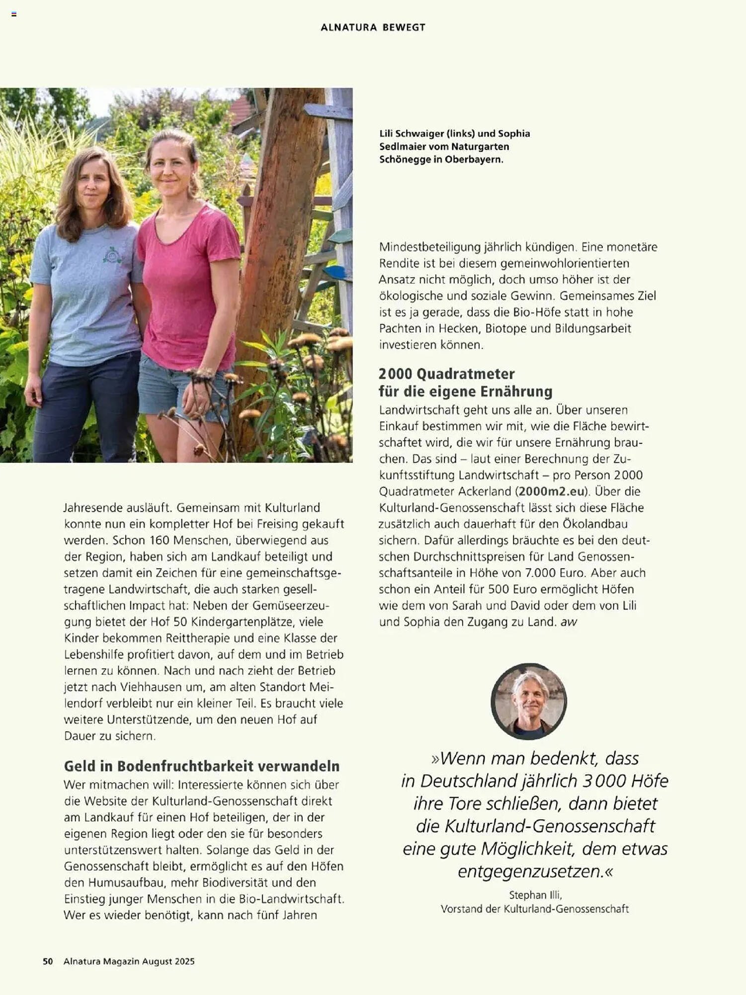 Alnatura Prospekt (2025-08-01 - 2025-08-31) | 50