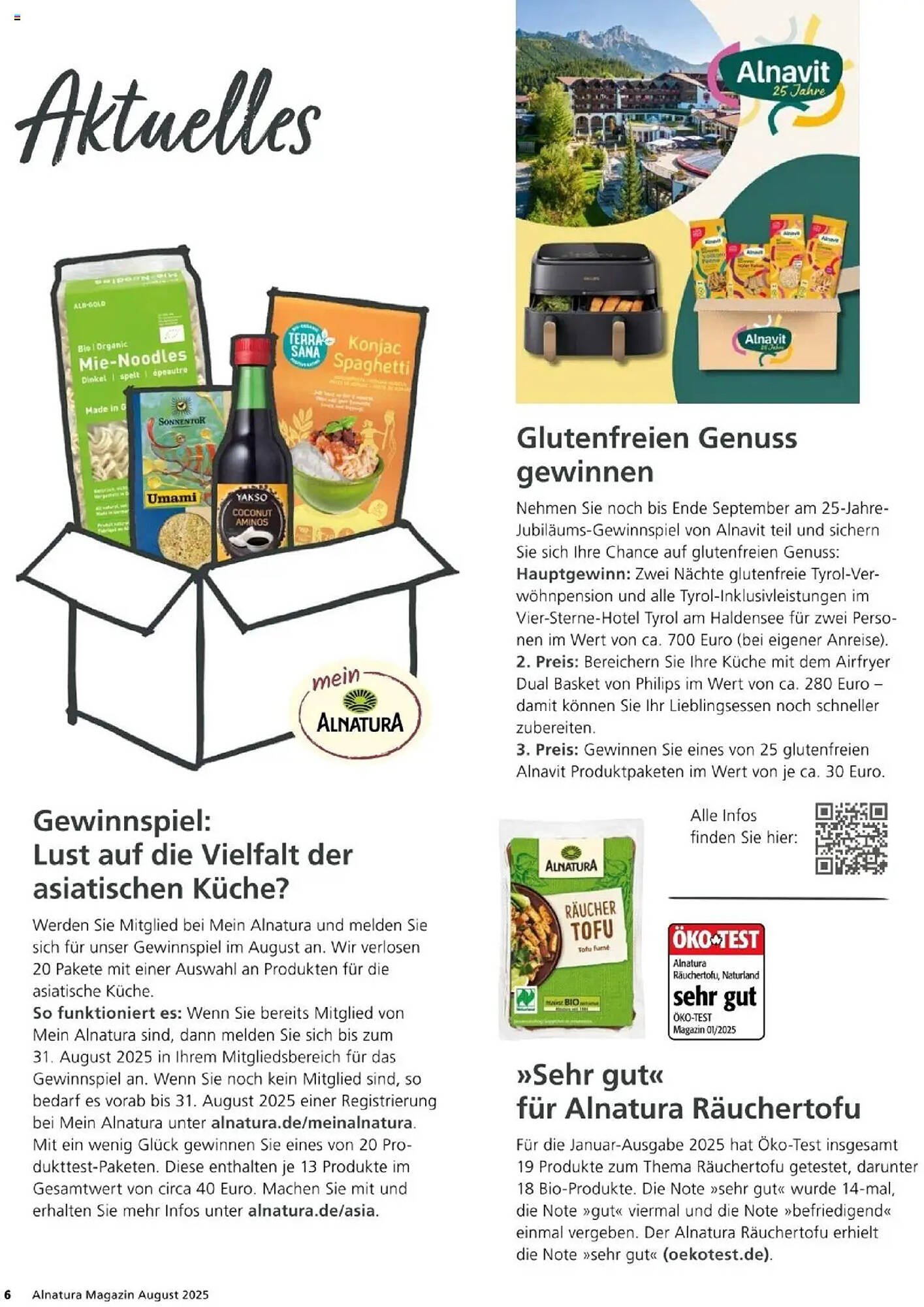 Alnatura Prospekt (2025-08-01 - 2025-08-31) | 6