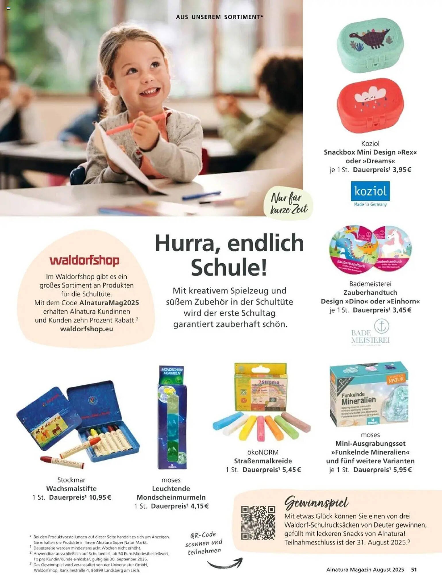 Alnatura Prospekt (2025-08-01 - 2025-08-31) | 51