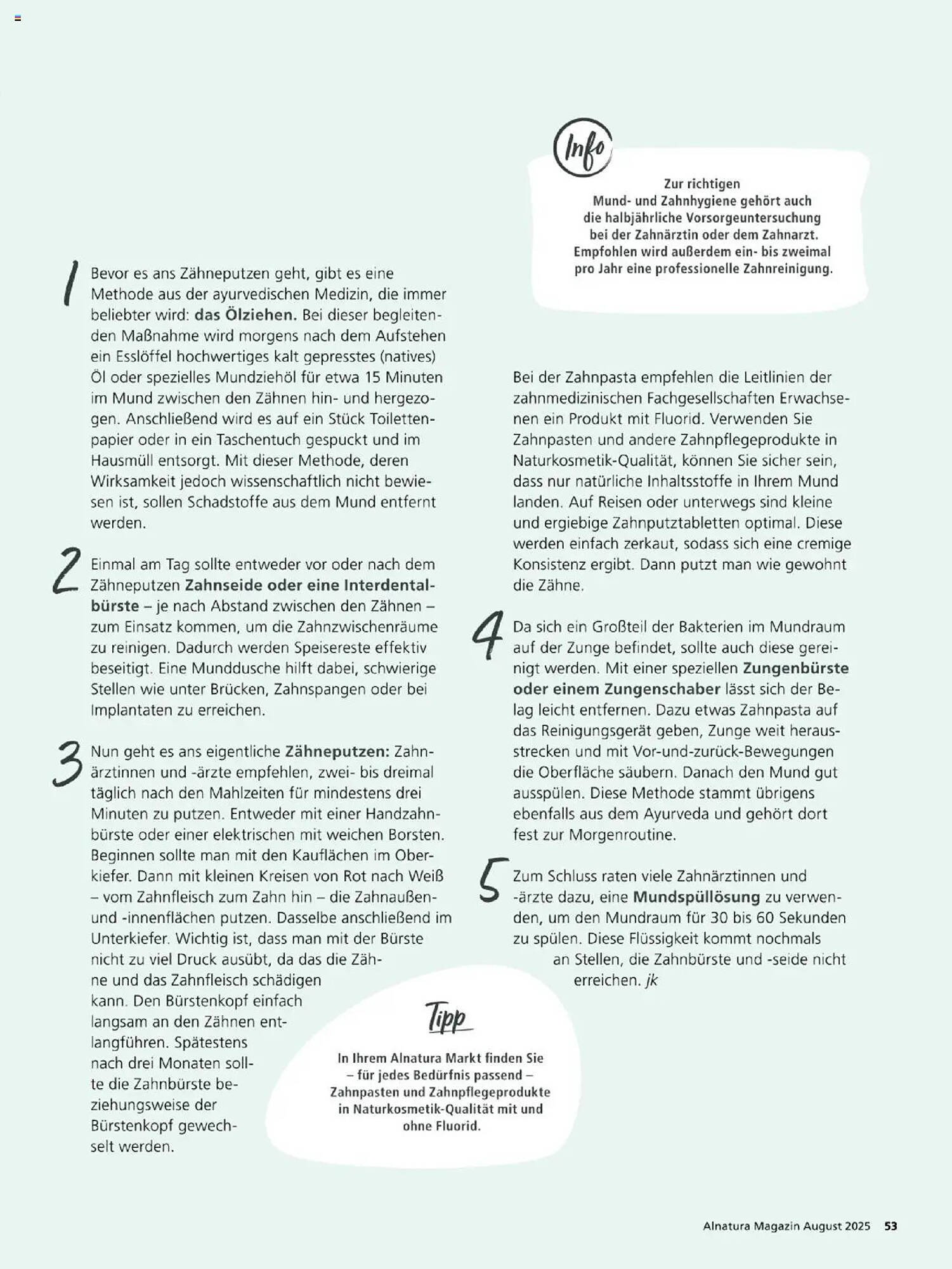 Alnatura Prospekt (2025-08-01 - 2025-08-31) | 53