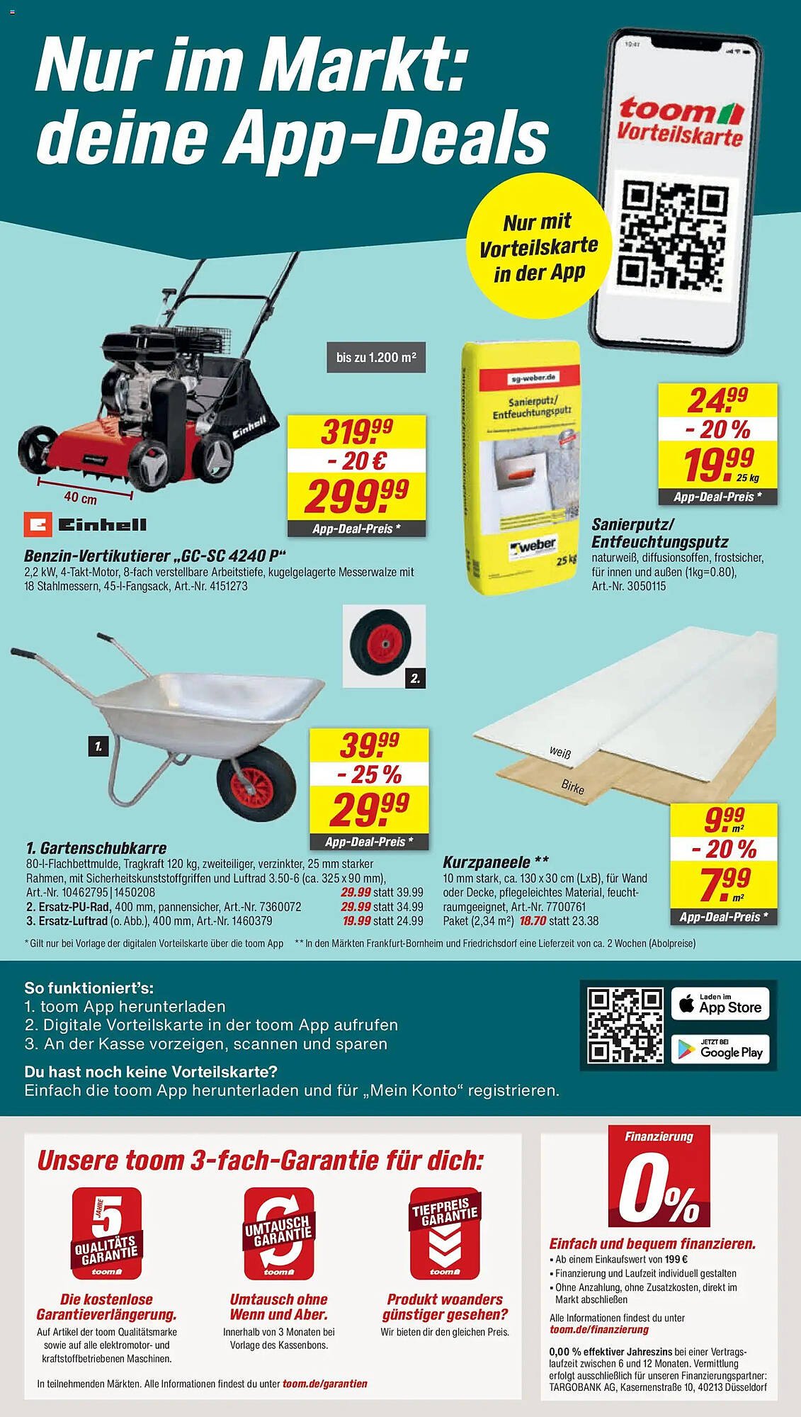 Toom Baumarkt Prospekt