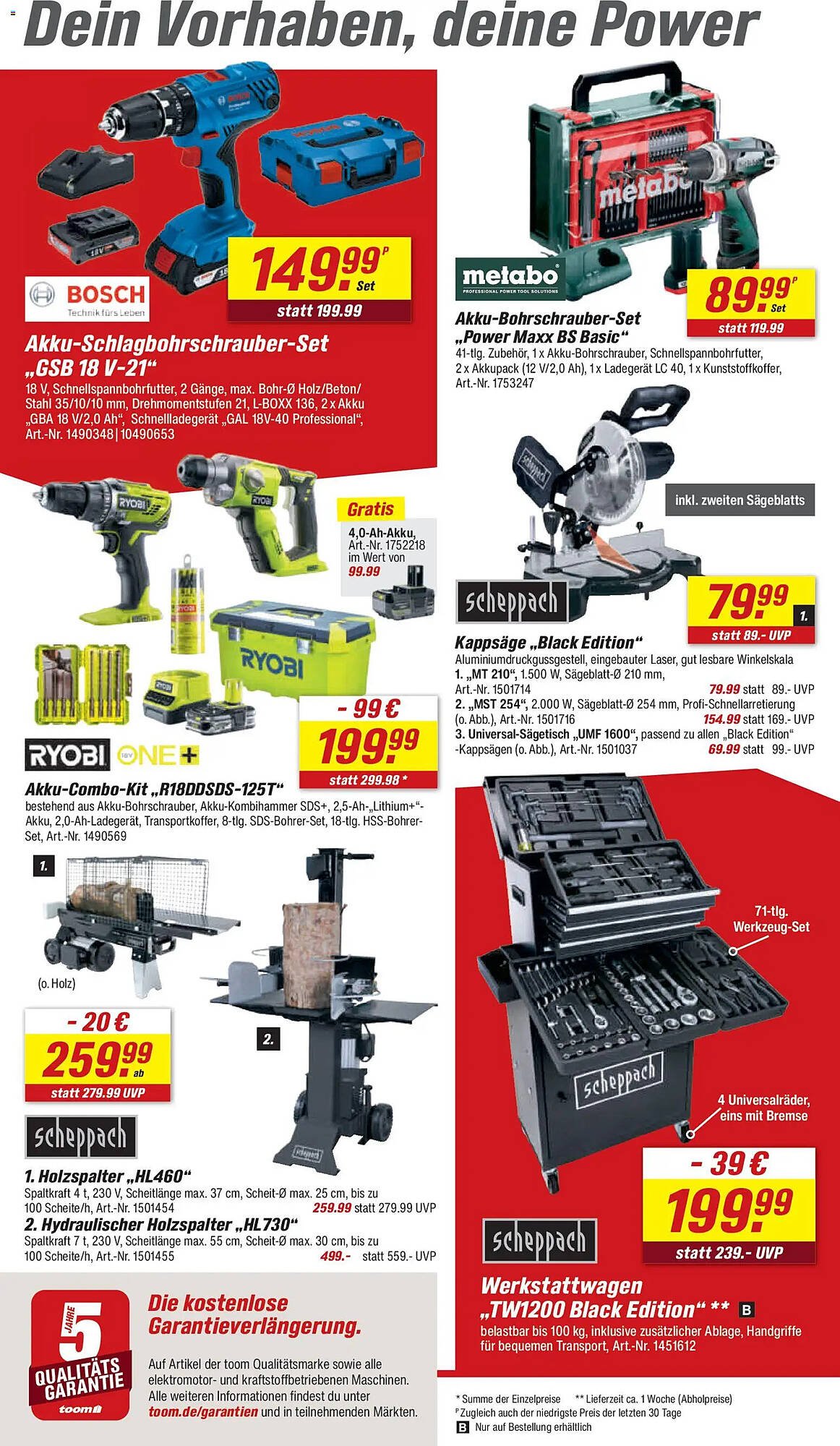 Toom Baumarkt Prospekt