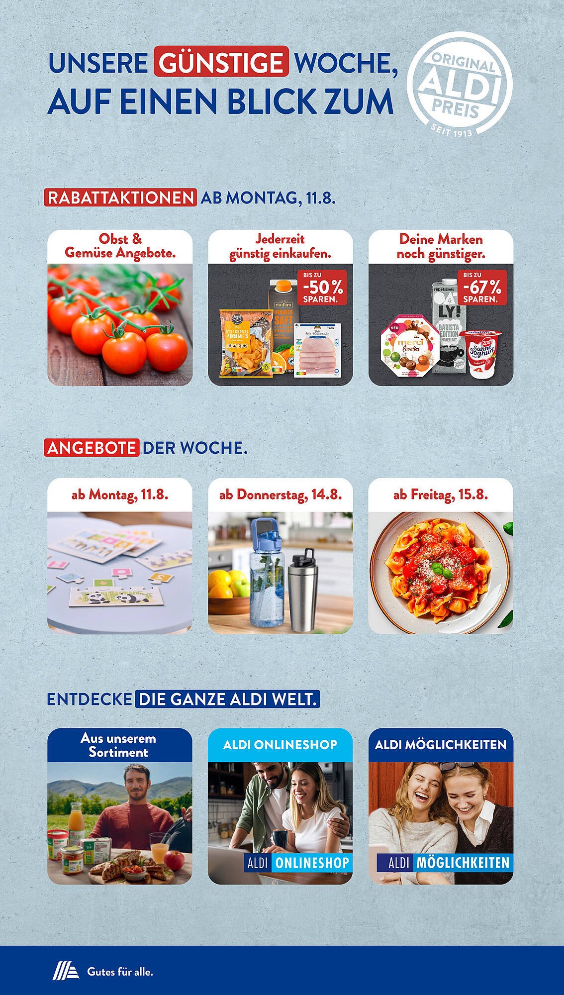 Aldi Süd Prospekt (2025-08-11 - 2025-08-16) | 2