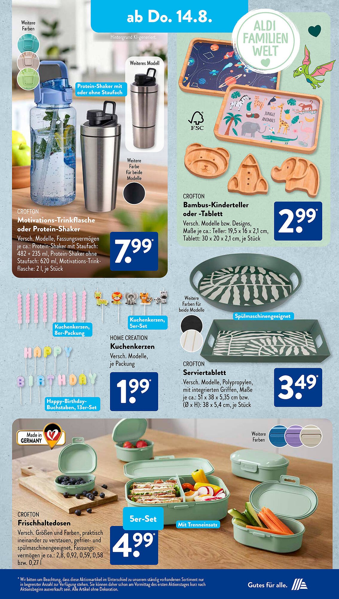 Aldi Süd Prospekt (2025-08-11 - 2025-08-16) | 18