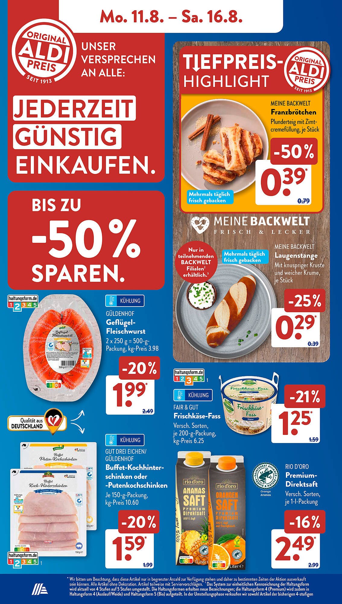 Aldi Süd Prospekt (2025-08-11 - 2025-08-16) | 6