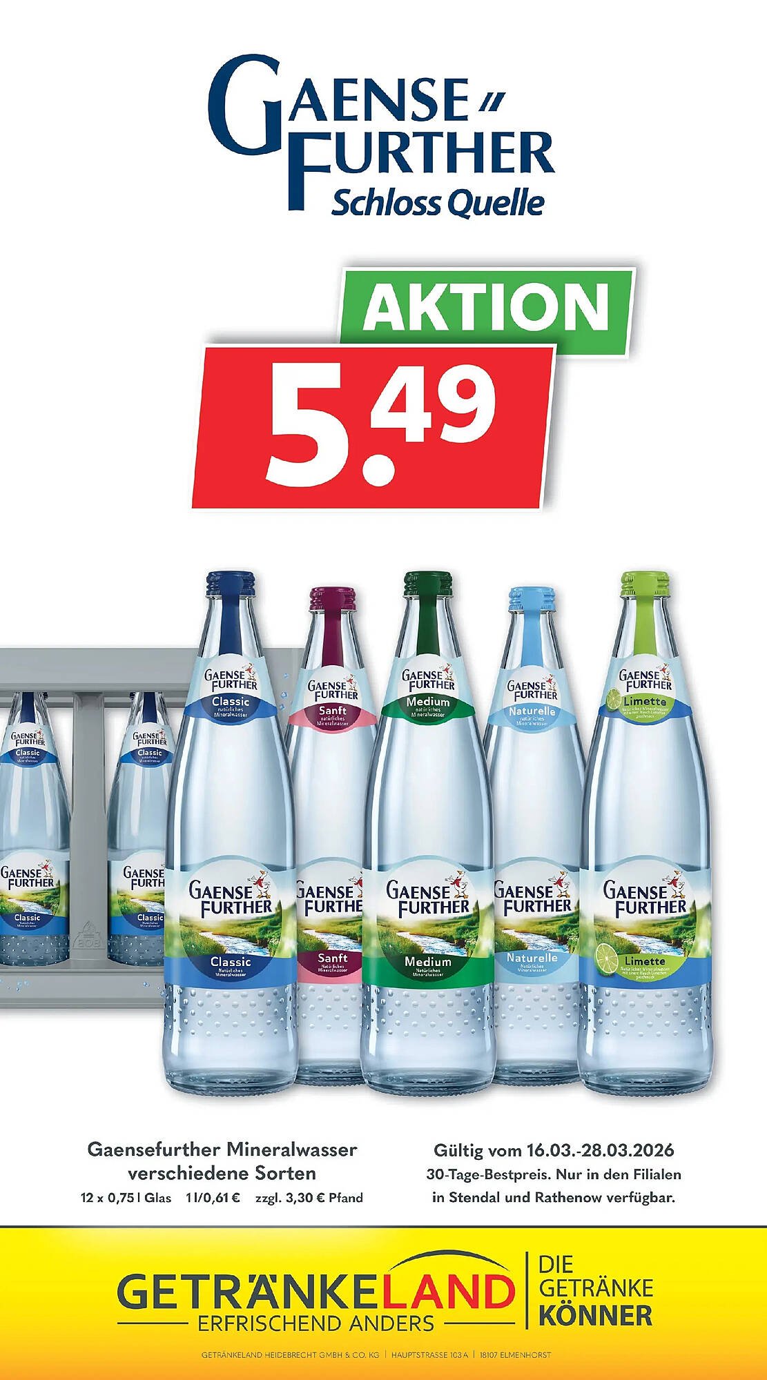 Getränkeland Prospekt (2026-03-16 - 2026-03-28)