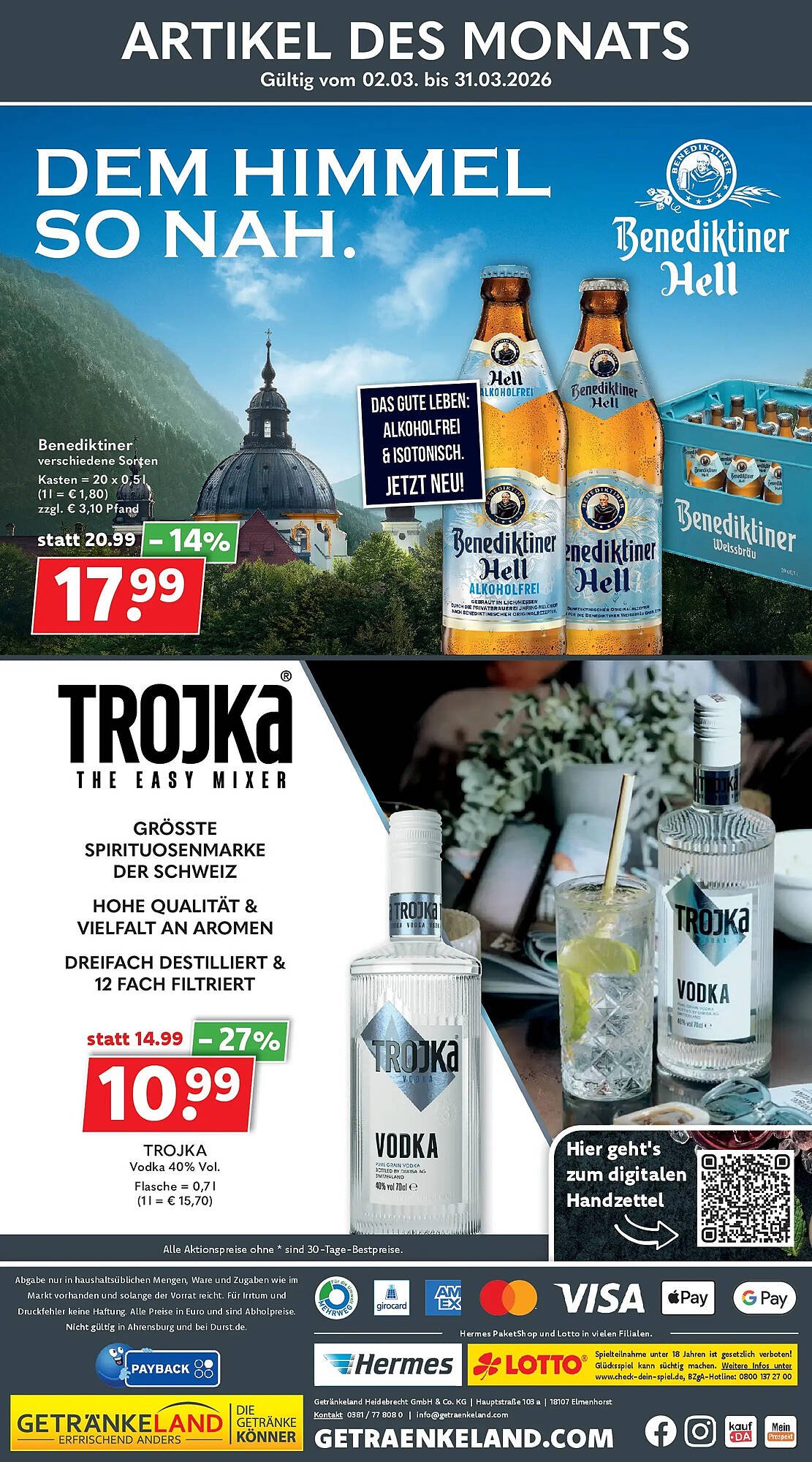 Getränkeland Prospekt (2026-03-16 - 2026-03-28)