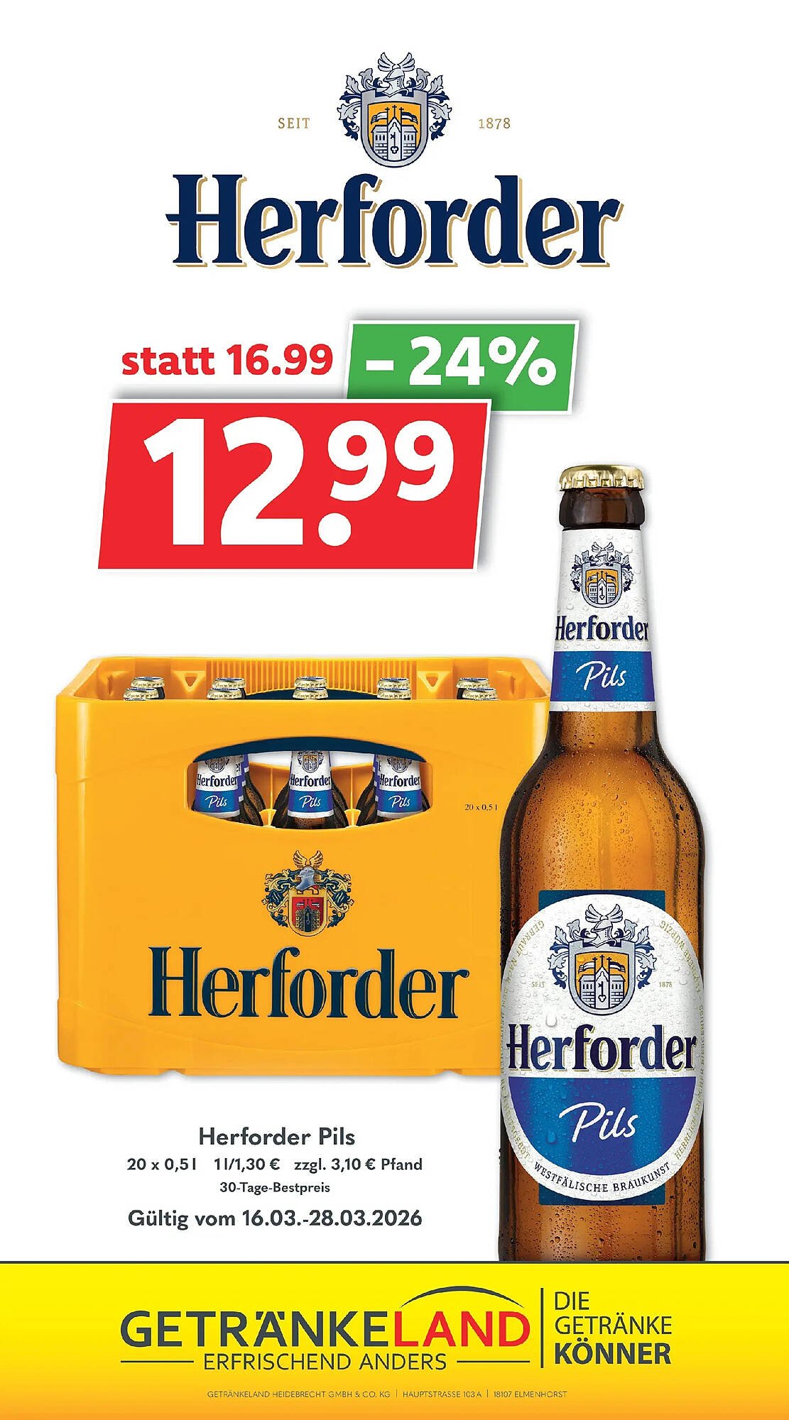 Getränkeland Prospekt (2026-03-16 - 2026-03-28)