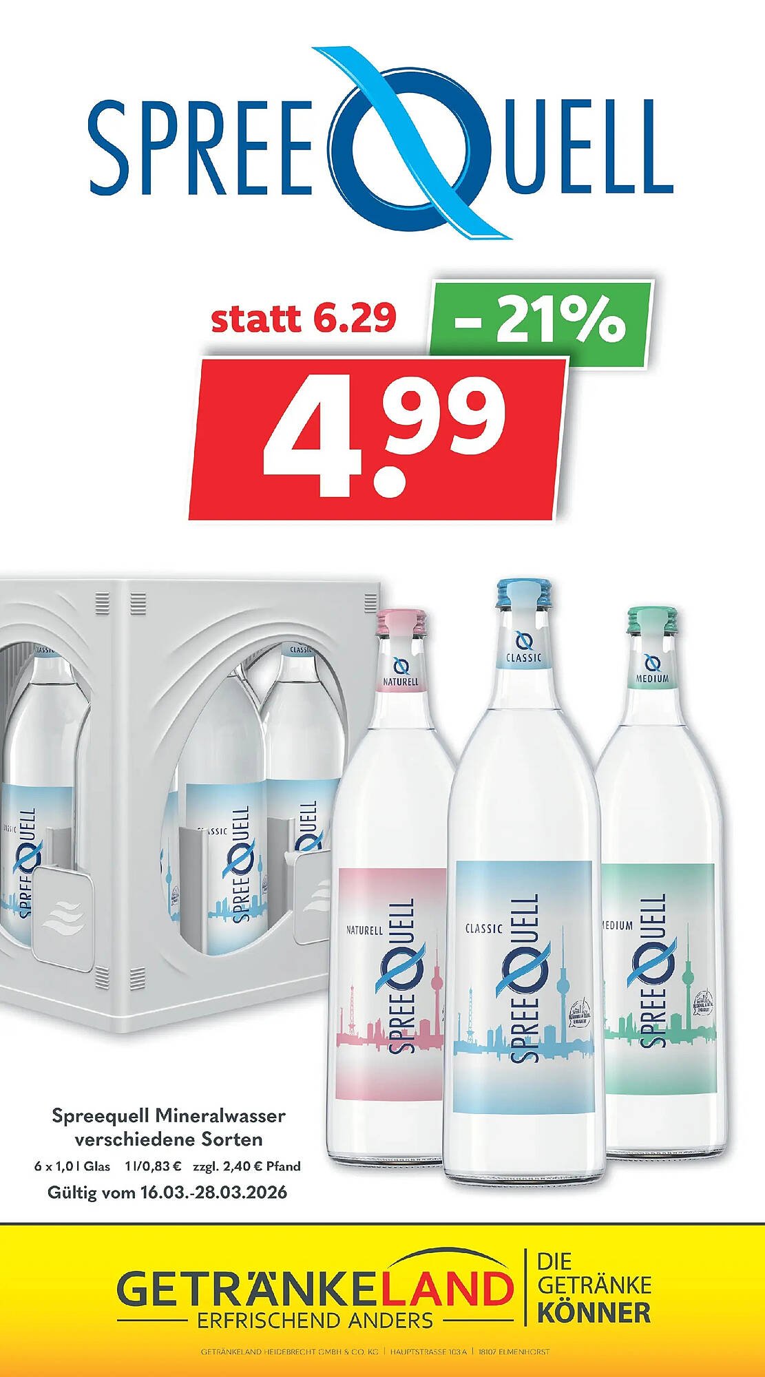 Getränkeland Prospekt (2026-03-16 - 2026-03-28)