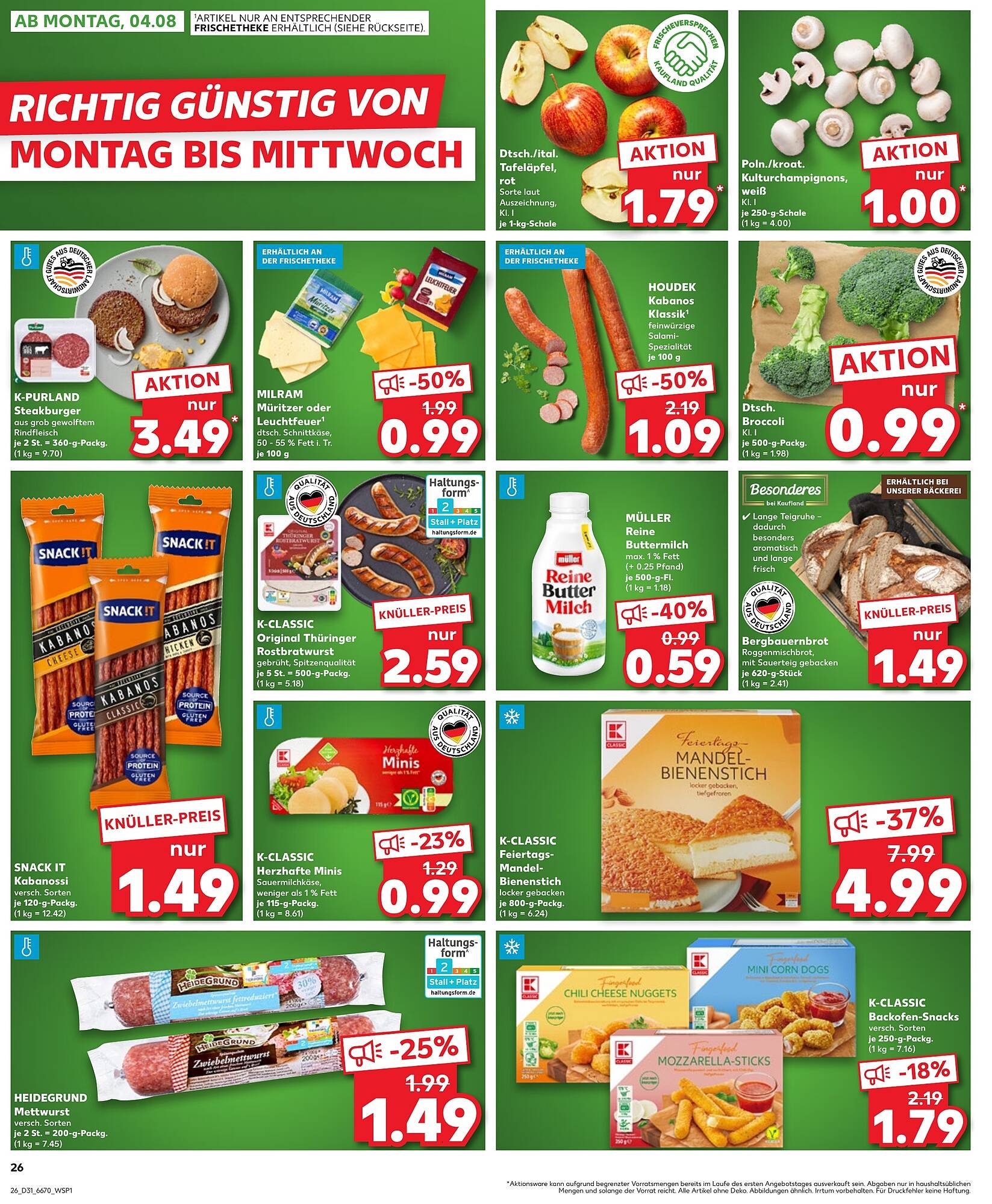 Kaufland Prospekt (2025-07-31 - 2025-08-06) | 26