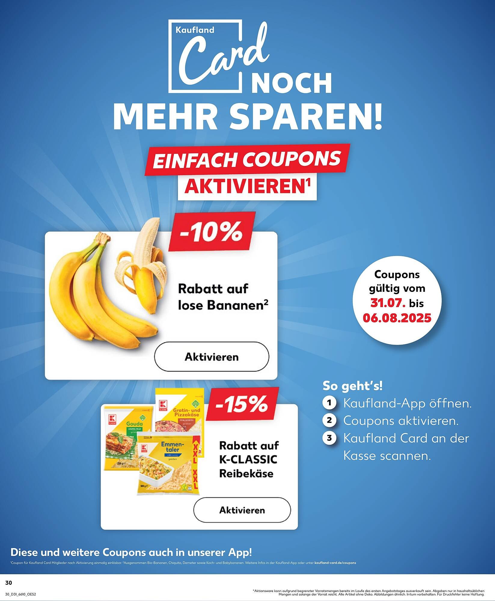 Kaufland Prospekt (2025-07-31 - 2025-08-06) | 30