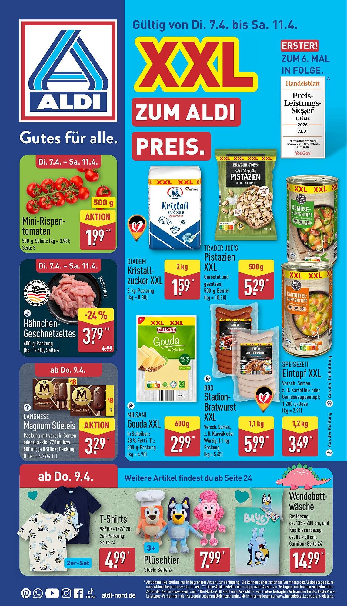 Aldi Nord Prospekt (2026-04-07 - 2026-04-11)