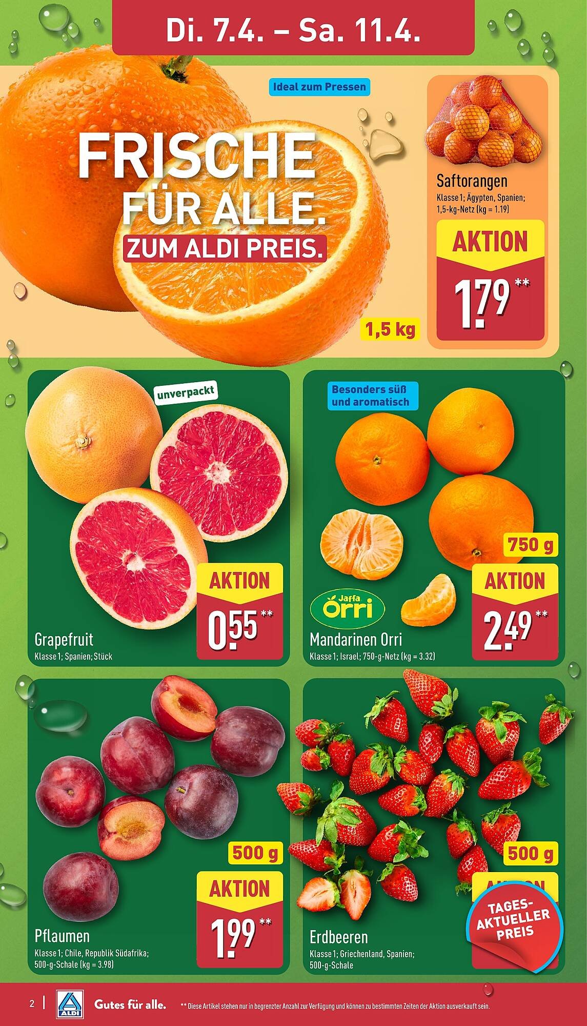 Aldi Nord Prospekt (2026-04-07 - 2026-04-11)