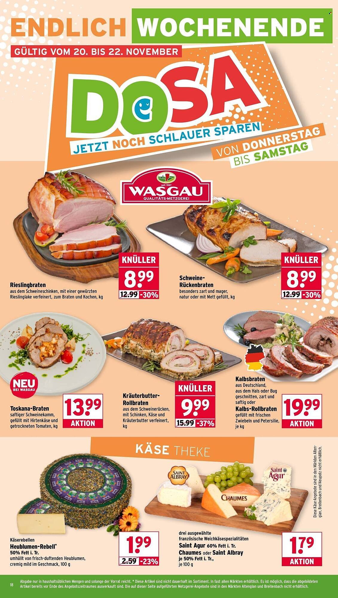 Wasgau Prospekt (2025-11-17 - 2025-11-22)